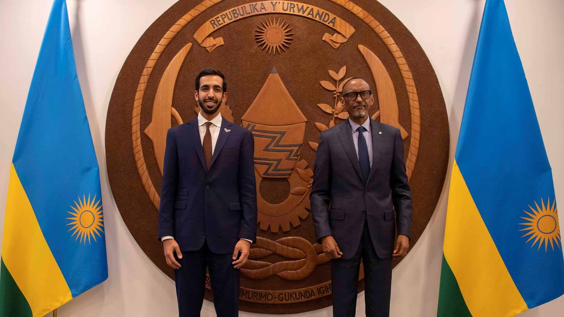 صورة بعنوان: شخبوط بن نهيان ورئيس رواندا يبحثان سبل تطوير العلاقات الثنائية 