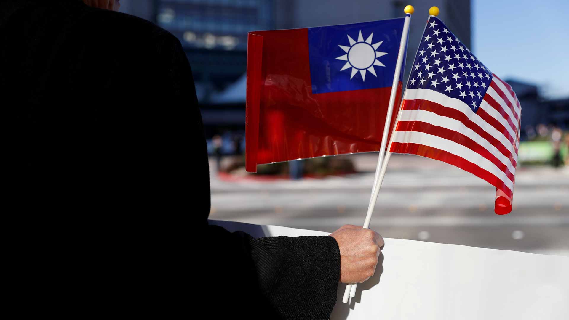 Image for the title: Top diplomat: U.S. is committed to helping Taiwan defend itself 