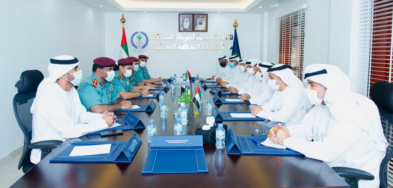 Image for the title: ER Police, Khorfakkan Municipal Council enhance cooperation 