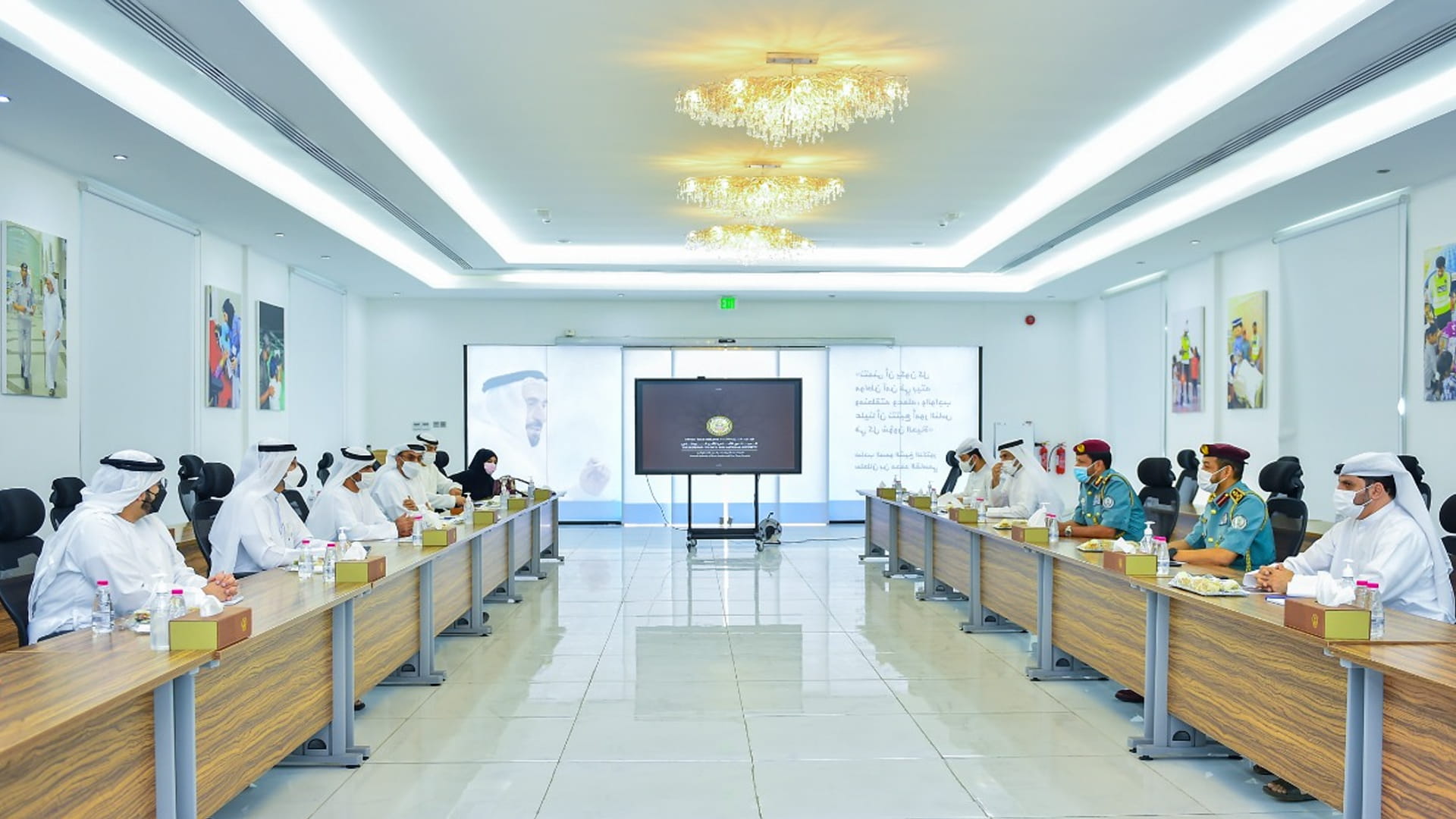 Image for the title: SP, strategic partners discuss enhancing security, tourism areas 