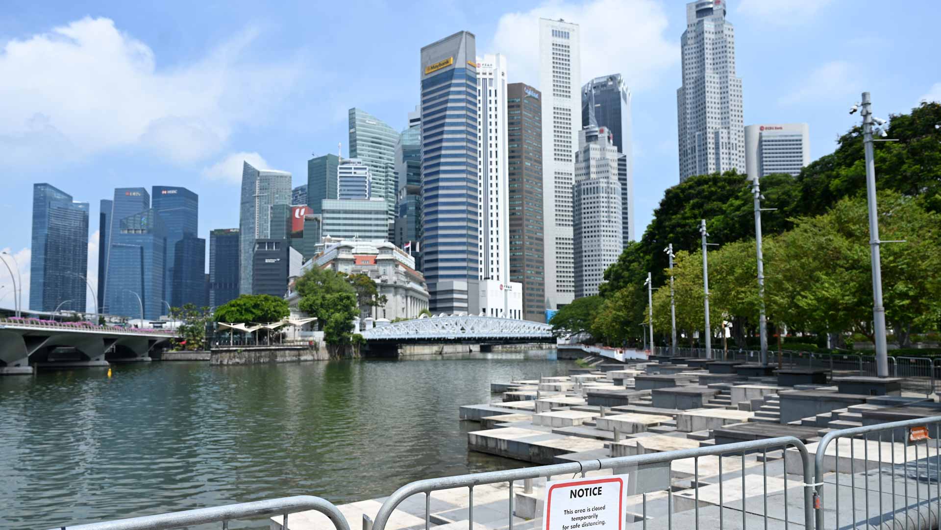 Image for the title: Singapore looking into unusual surge after record COVID-19 cases 