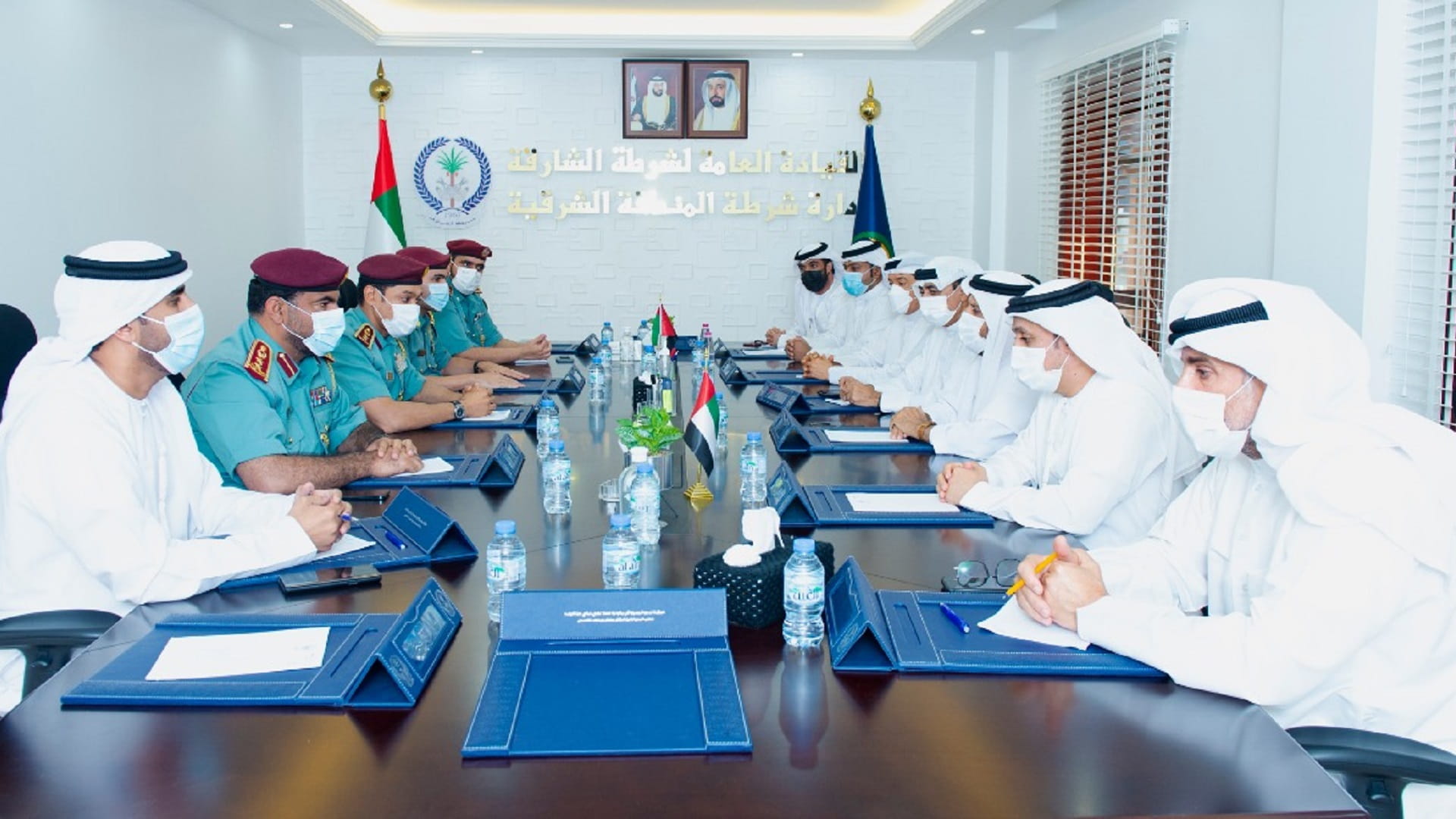 صورة بعنوان: شرطة الشرقية تبحث مع بلدي خورفكان خطة الاحتفال بالمناسبات الوطنية 