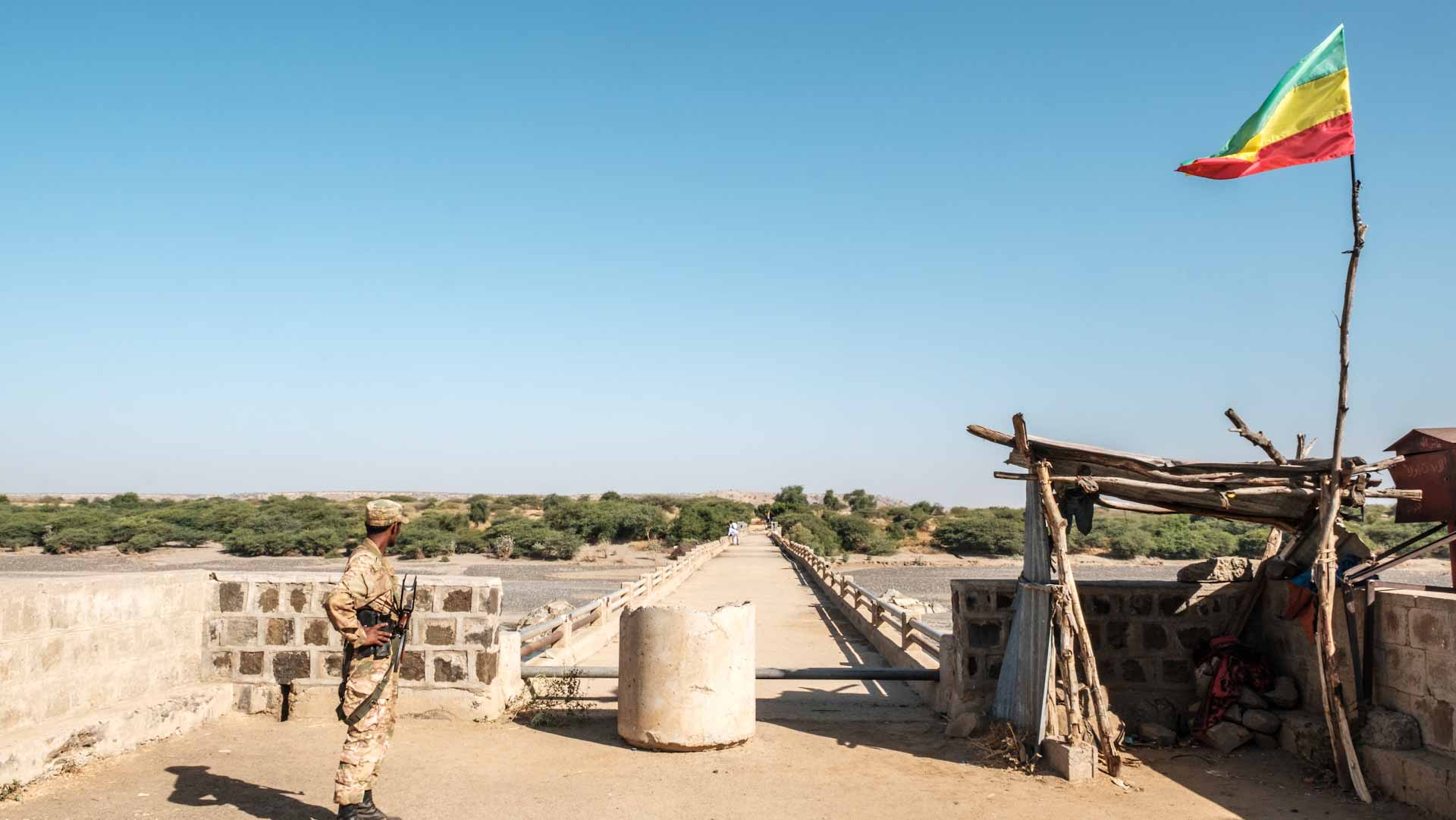 Image for the title: Ethiopian forces fight to retake strategic city 