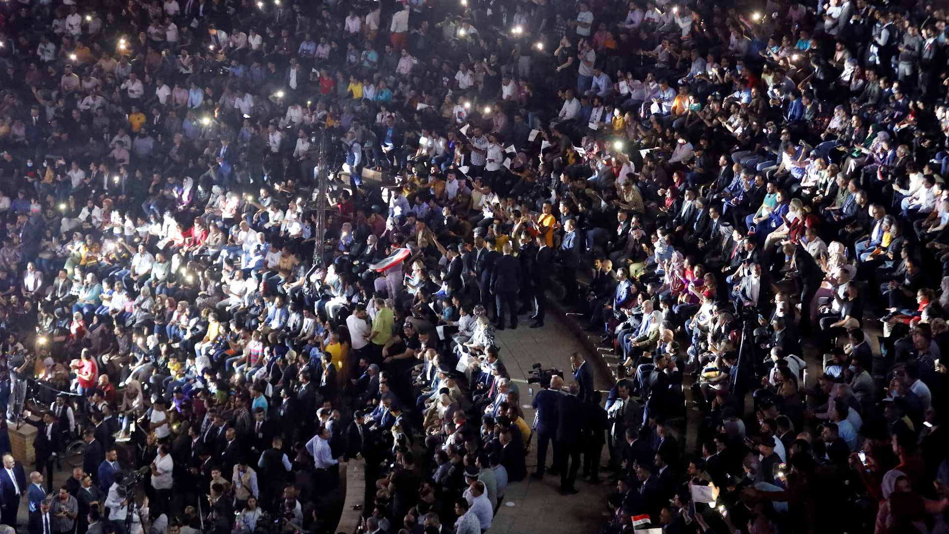 Image for the title: Iraq holds first Babylon festival following an 18-year hiatus 