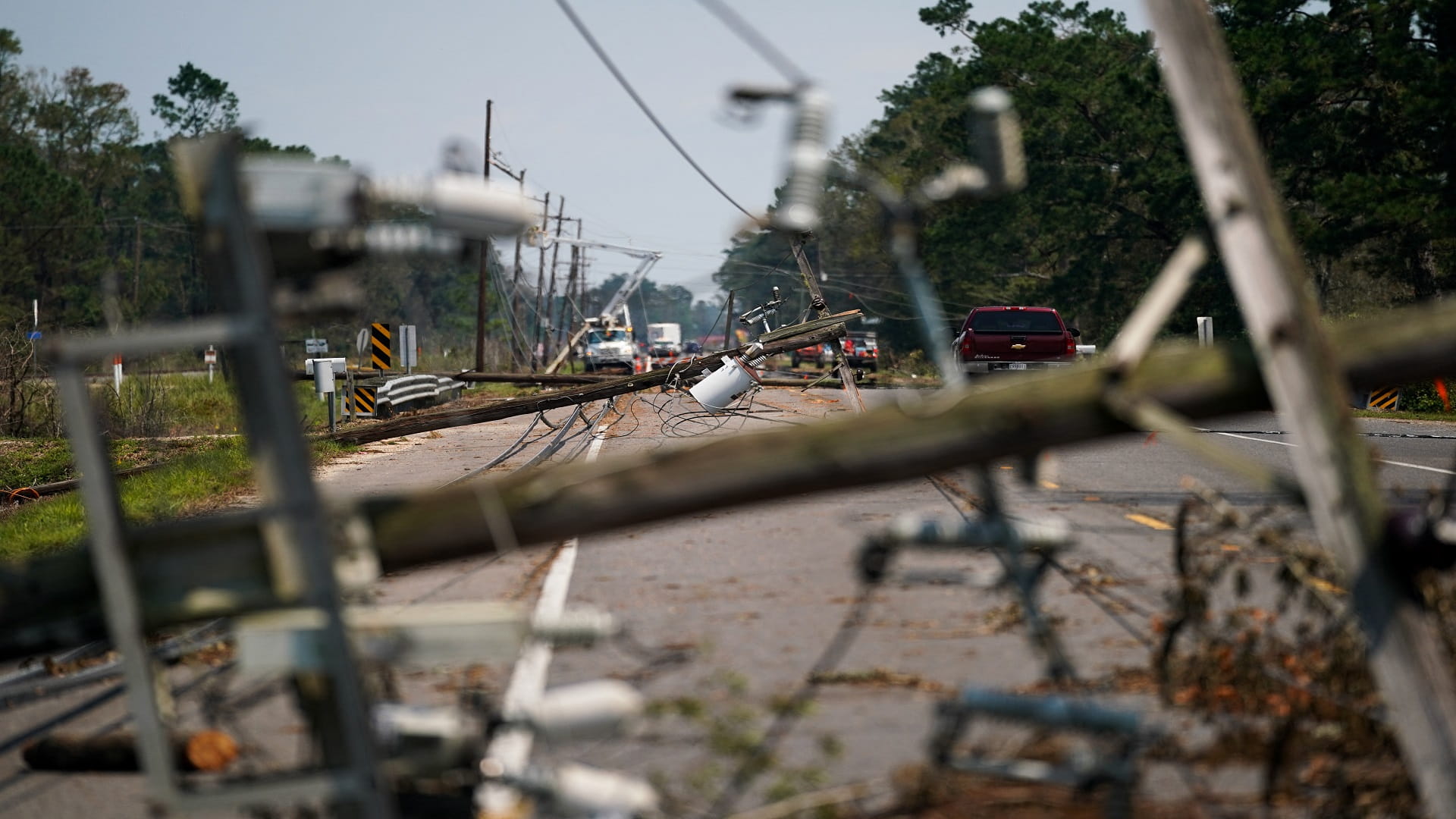 Image for the title: At least 40 dead after Hurricane Ida slams US northeast 