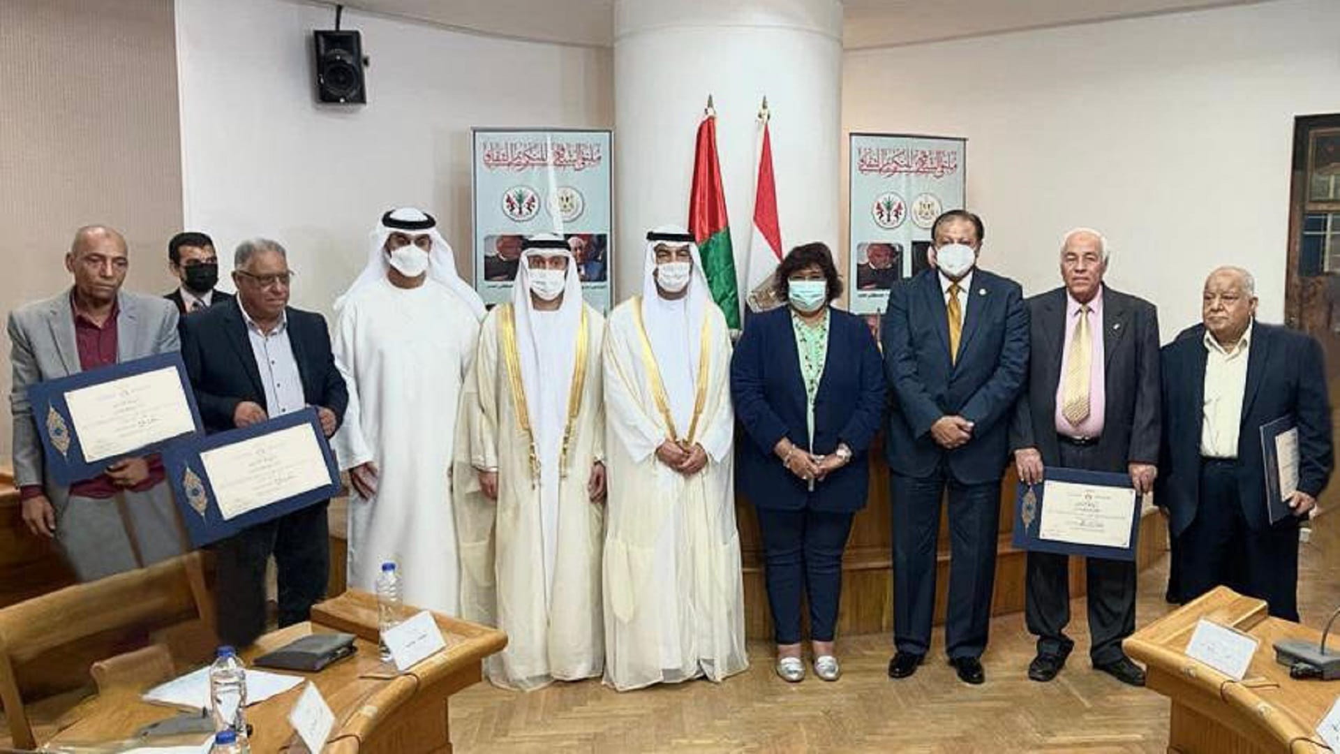 Image for the title: SCHF celebrates four Egyptian writers 