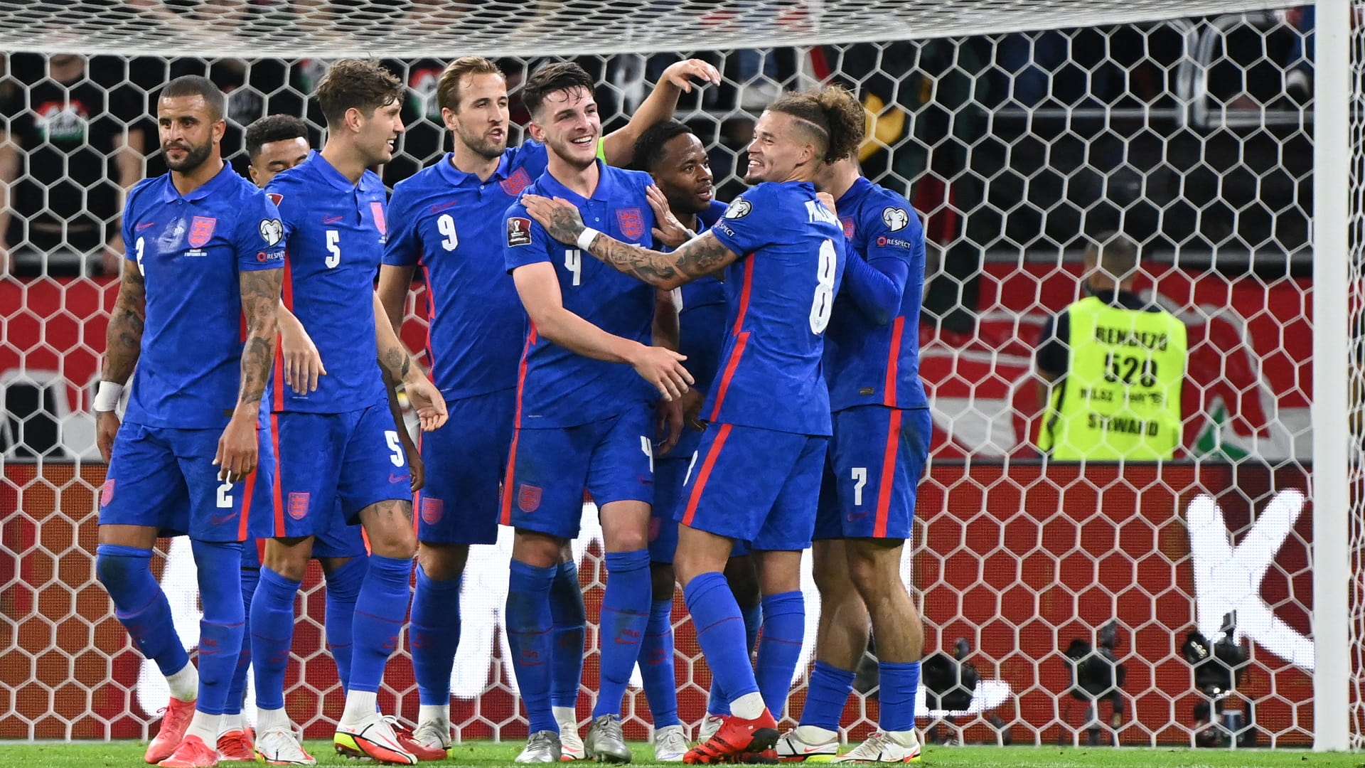 صورة بعنوان: منتخب إنجلترا يقسو على المجر في تصفيات أوروبا للمونديال 