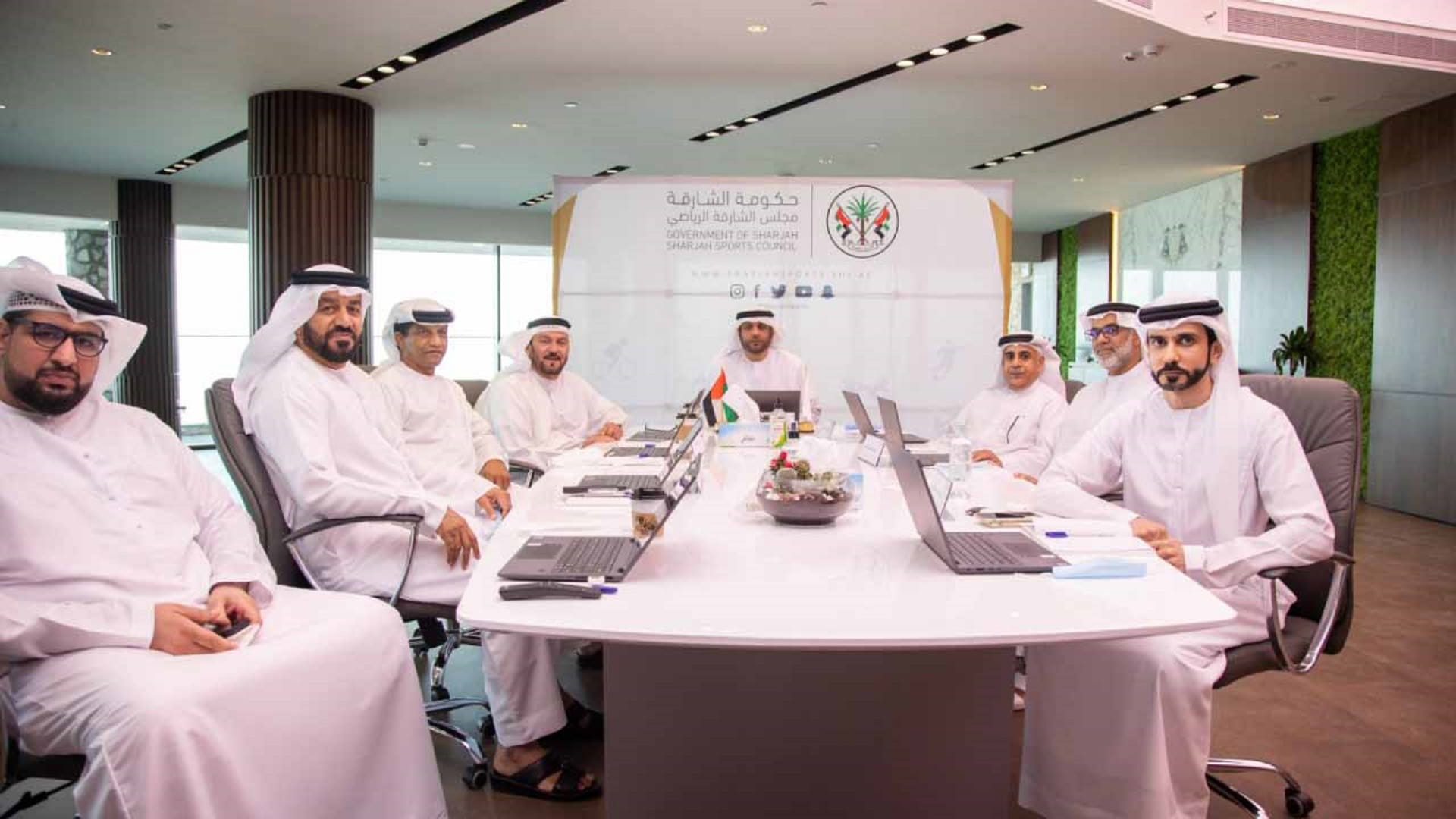 Image for the title: SSC thanks Sharjah Ruler for supporting 'Tour for Cycling' 