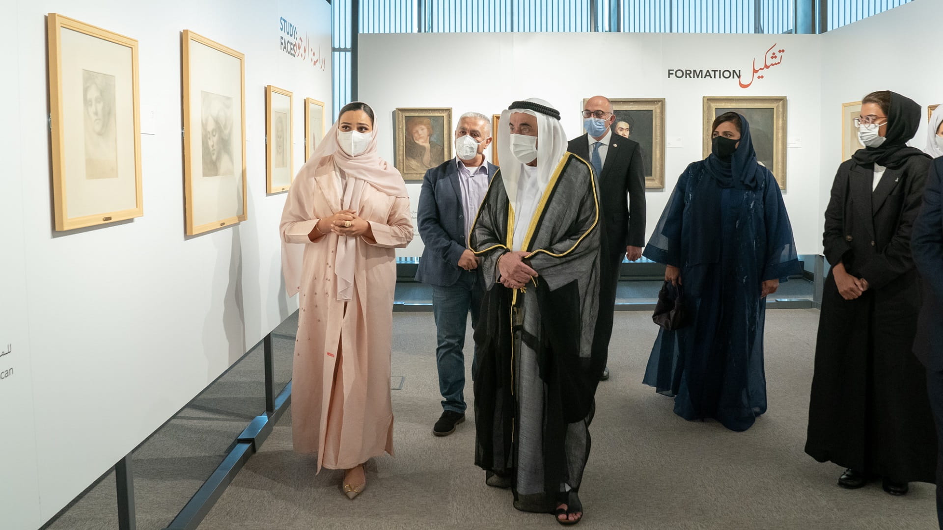 Image for the title: Sharjah Ruler inaugurates 'A Window to the Soul: Khalil Gibran' 