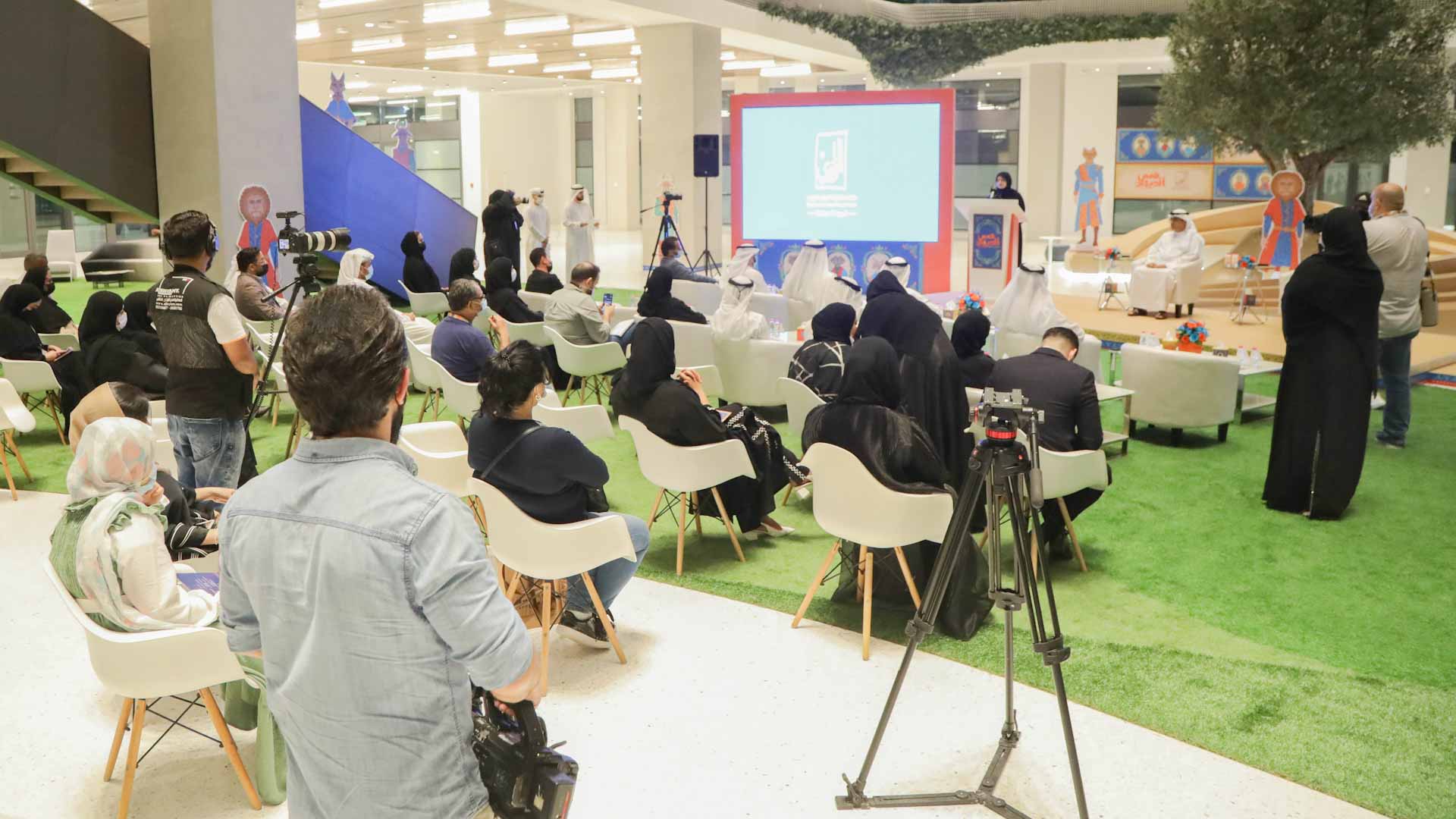 Image for the title: 21st Sharjah International Narrator Forum kicks off on Sep. 22 