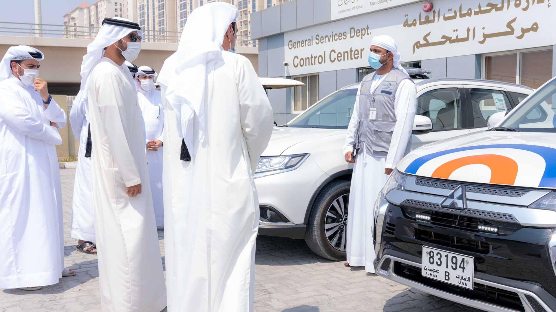 صورة بعنوان: راشد بن حميد يدشن فريق التفتيش البلدي "راصد" 