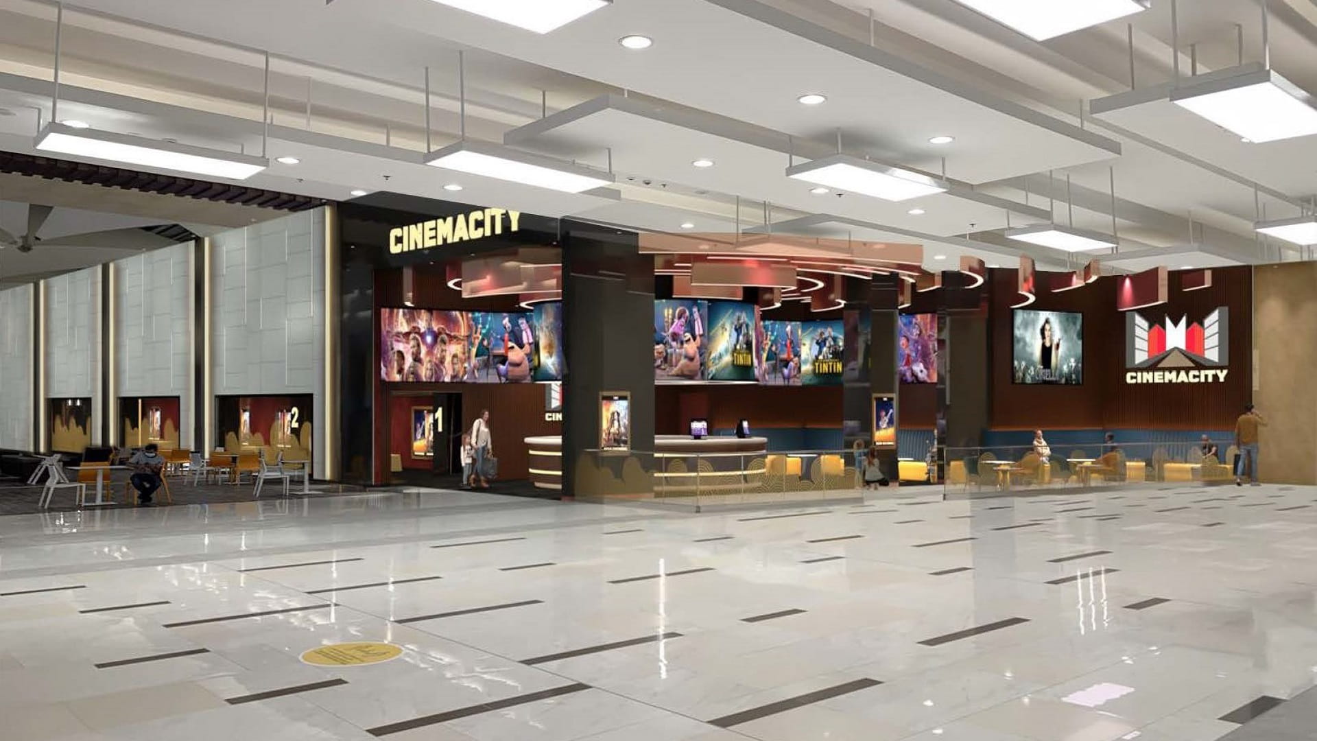 Image for the title: Rahmania Mall announces the opening of Cinemacity Early 2022 