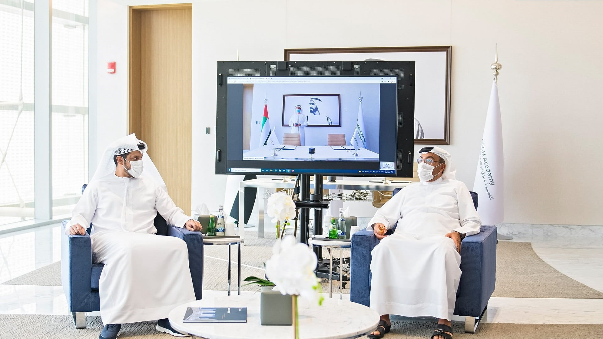 صورة بعنوان: "تنفيذي مواجهة غسل الأموال" يوقع تفاهماً مع أكاديمية "سوق أبوظبي" 