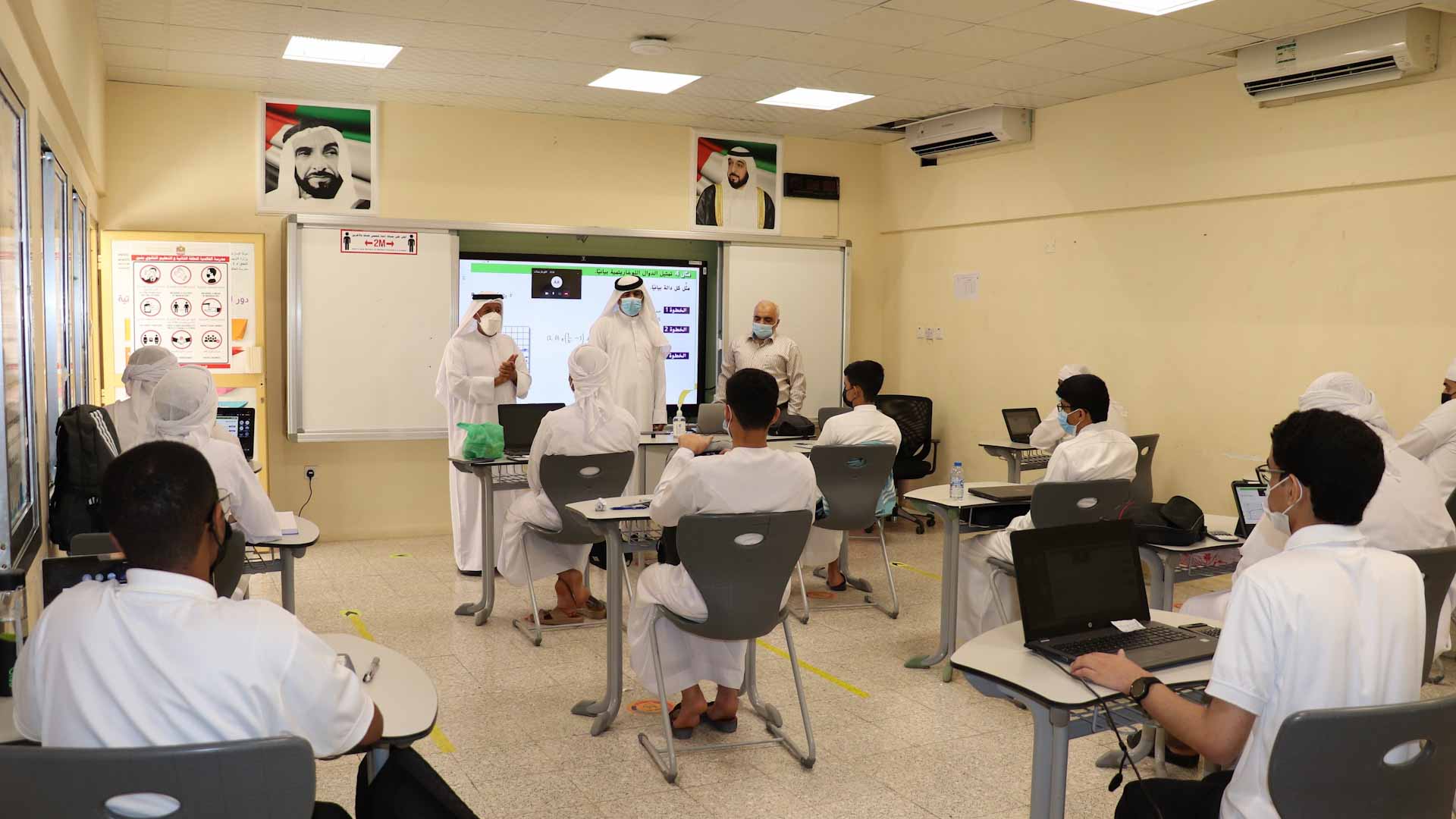 Image for the title: Dibba Al Hisn Parents Council conducts field visits to schools 
