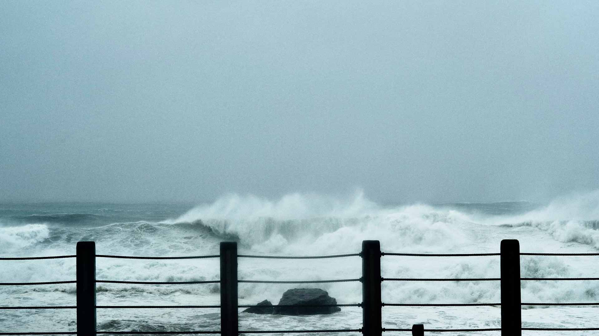 Image for the title: Shanghai suspends schools, flights as typhoon approaches China 