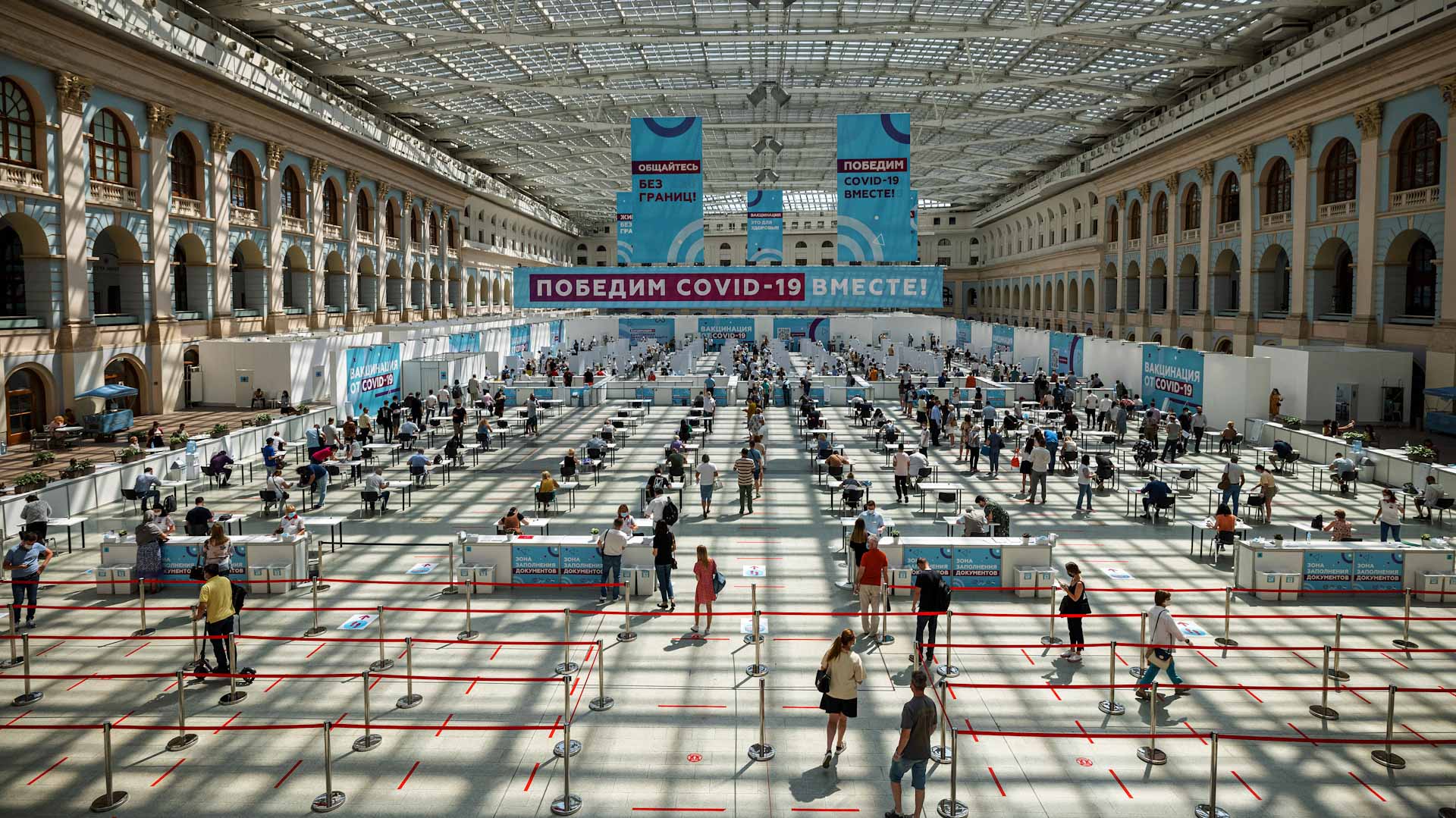 صورة بعنوان: روسيا تسجل لليوم السادس توالياً أكثر من 18 ألف إصابة بكورونا 