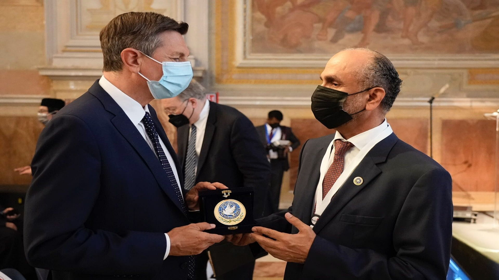 صورة بعنوان: بمنتدى العشرين للأديان .. الجروان يدعو إلى السلام بدلاً من الحروب 