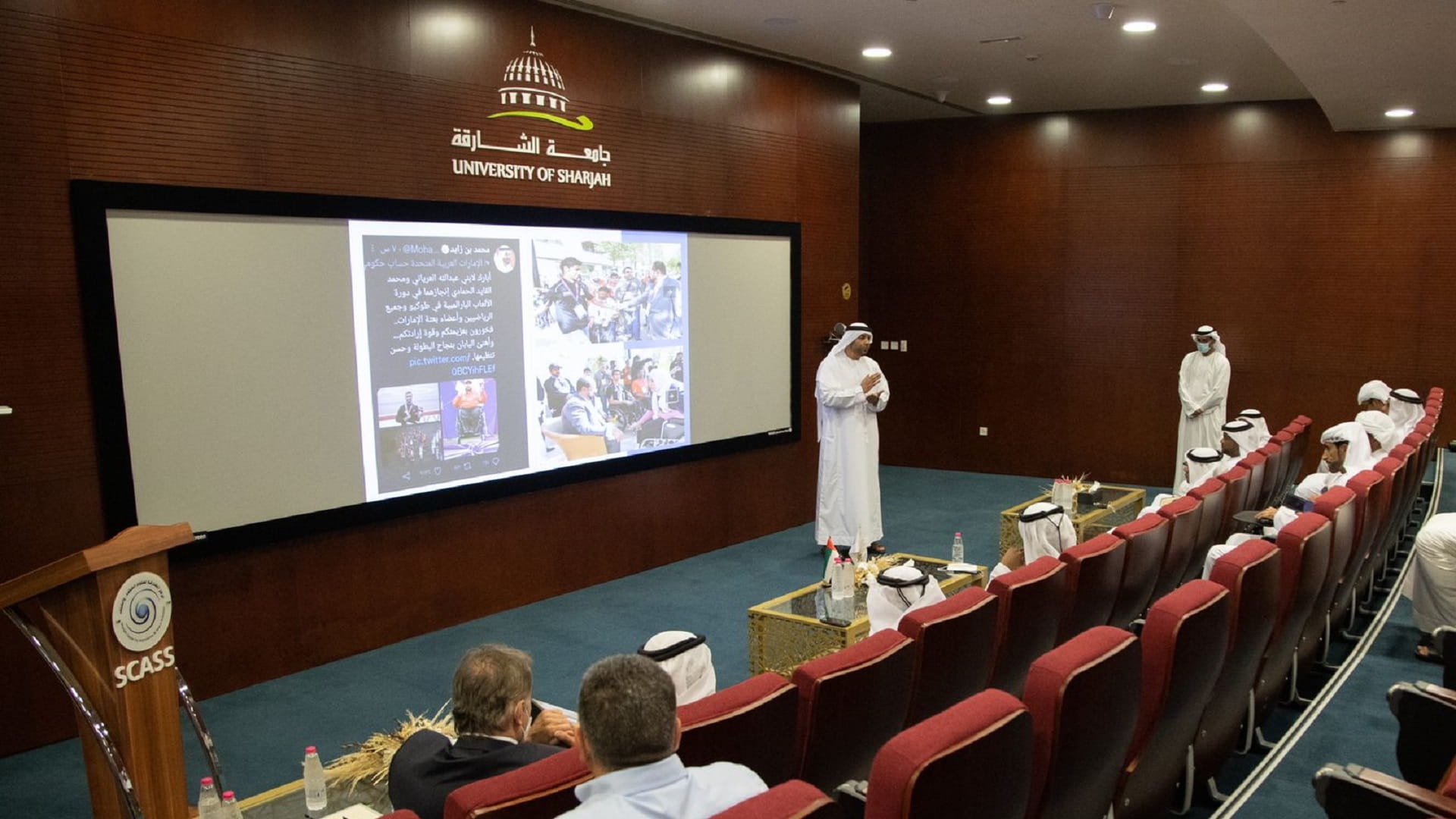 صورة بعنوان: مجلس الشارقة الرياضي ينظم ورشة لرعاية وتطوير الموهوبين بالإمارة 