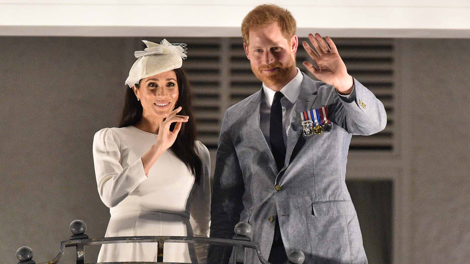 Image for the title: Harry and Meghan featured on Time 100 influencer list 