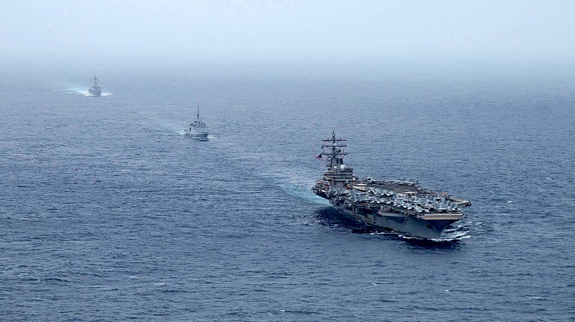 Image for the title: South Korea fires first submarine-launched ballistic missile 