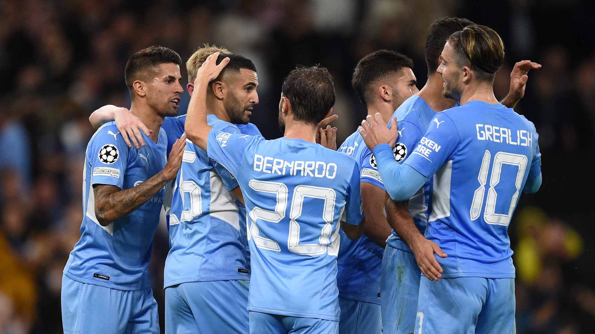 صورة بعنوان: مانشستر سيتي يمزق شباك لايبزج في دوري أبطال أوروبا 