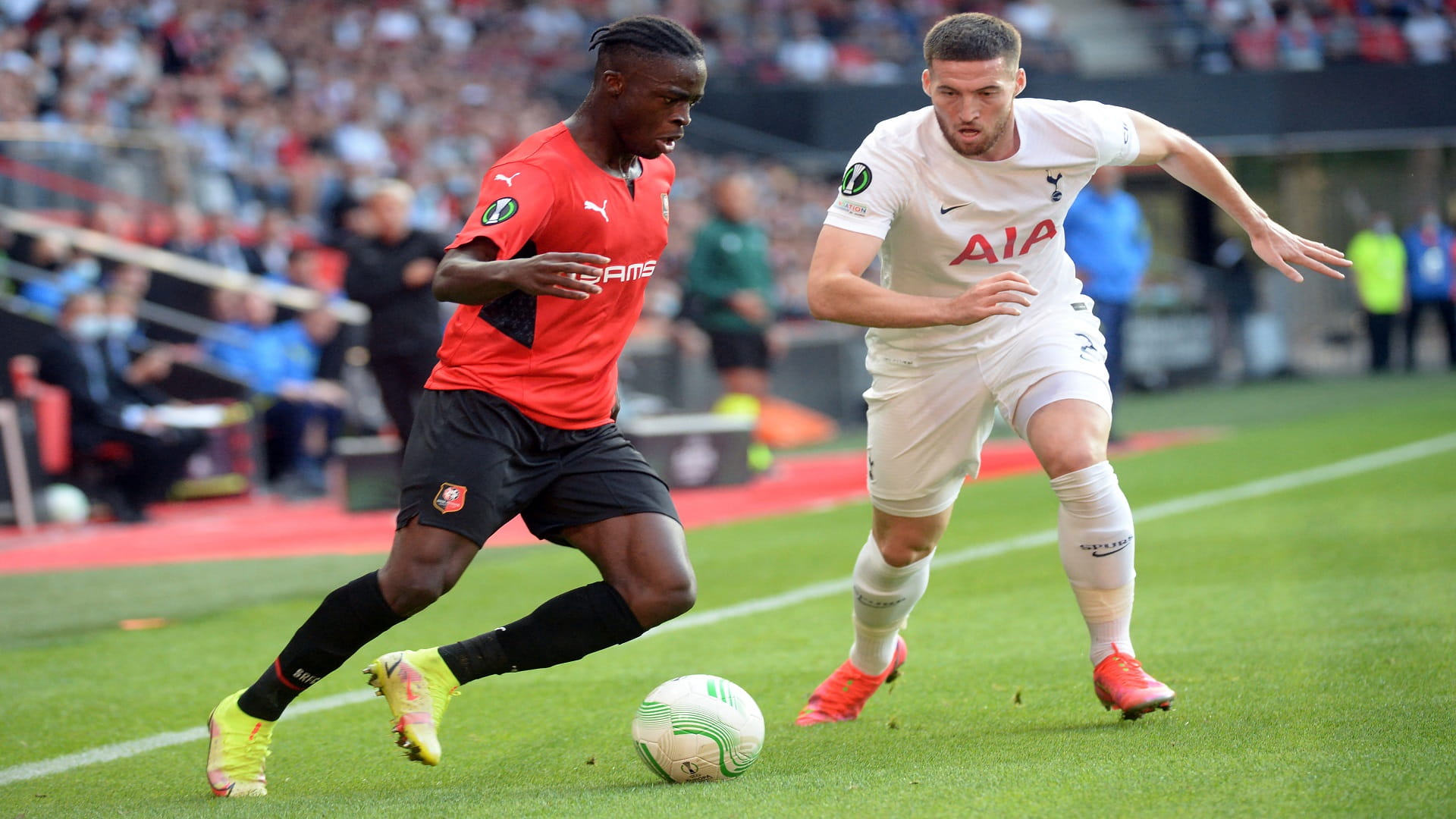 صورة بعنوان: توتنهام الإنجليزي يتعادل إيجابياً مع رين الفرنسي بالمؤتمر الأوروبي 