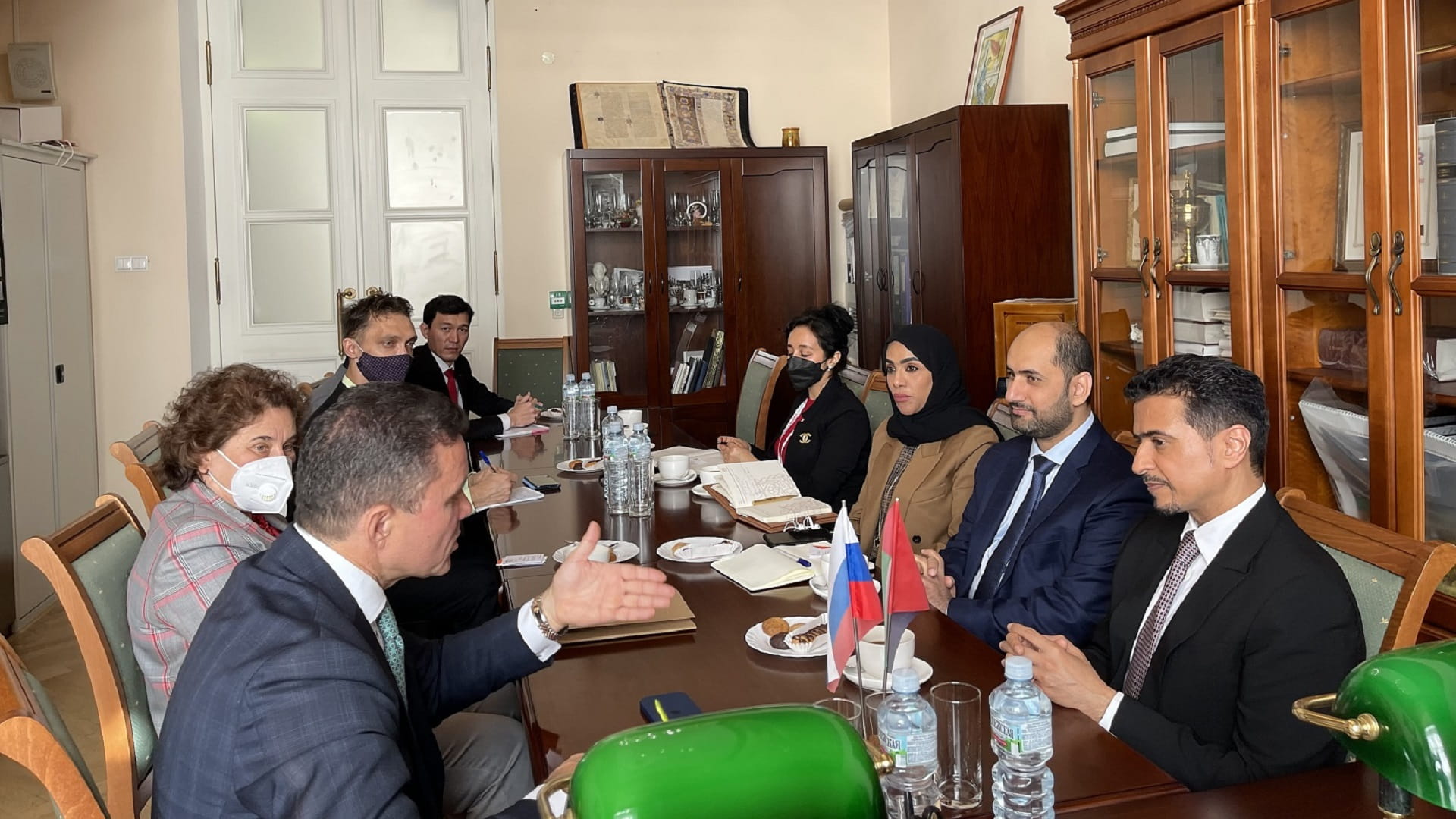 صورة بعنوان: هيئة الشارقة للكتاب تفتح أبواباً جديدة لتعاون وعمل مشترك مع روسيا 