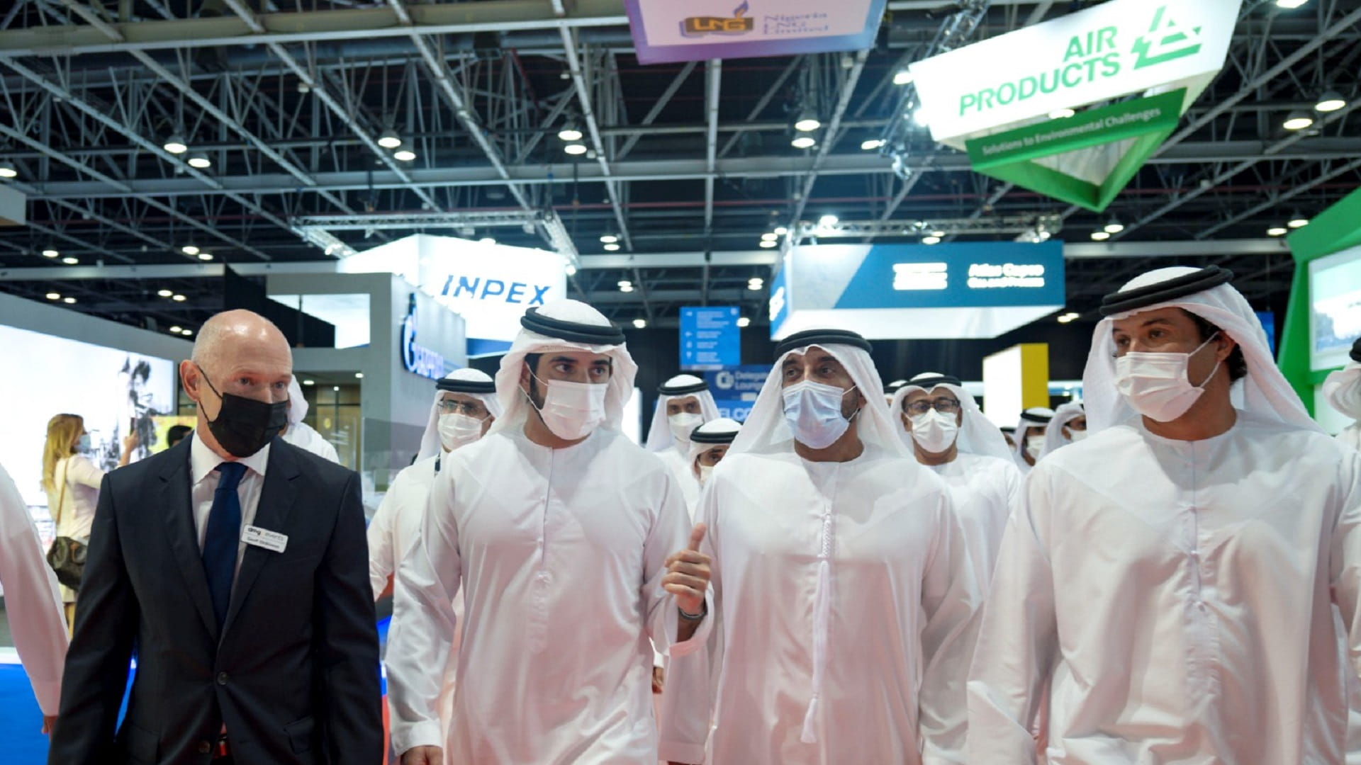 صورة بعنوان: حمدان بن محمد يفتتح فعاليات مؤتمر ومعرض "غازتك" 