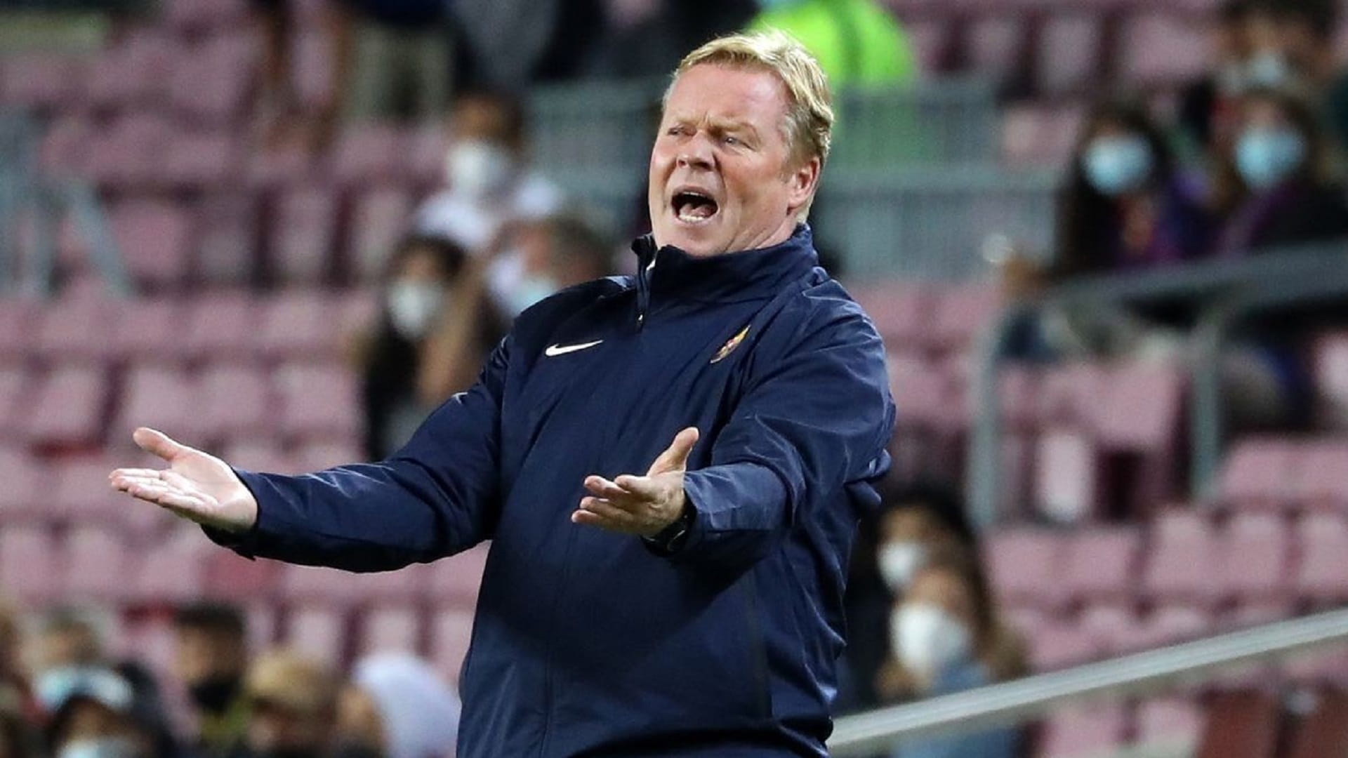 صورة بعنوان: المدرب رونالد كومان: لست قلقاً من التزام لاعبي برشلونة 