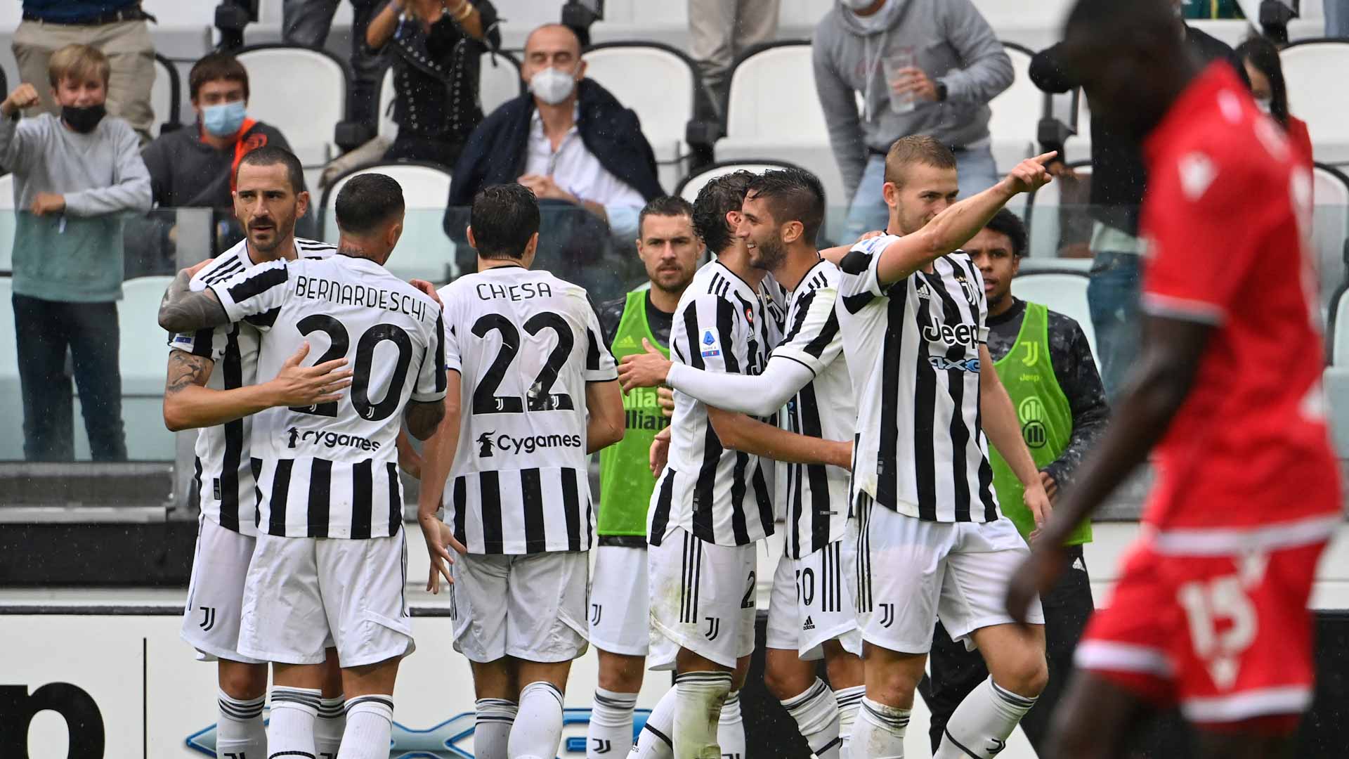 صورة بعنوان: يوفنتوس يحقق فوزه الثاني على التوالي في الدوري الإيطالي 