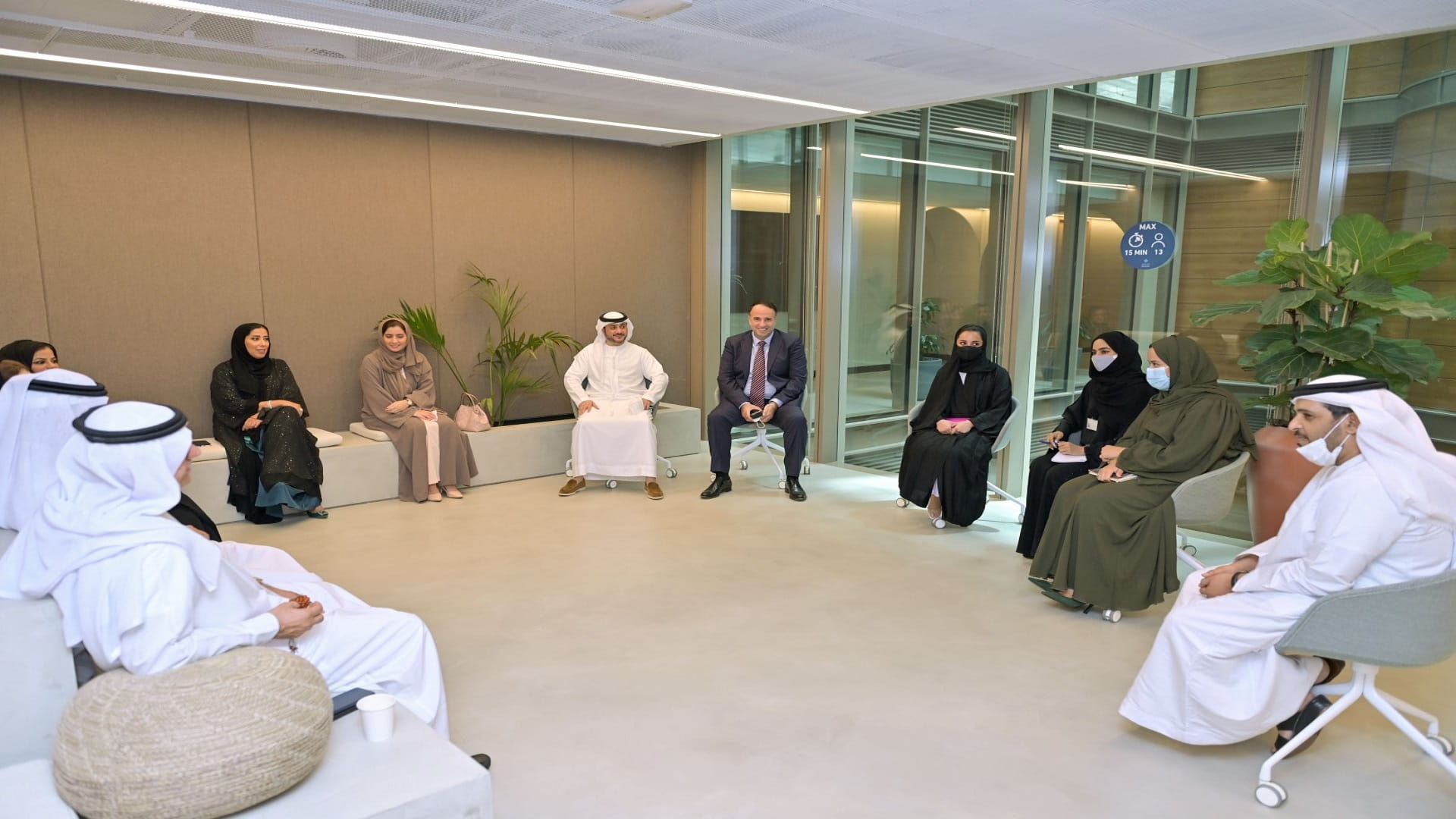 صورة بعنوان: المكتب الإعلامي لحكومة دبي يناقش استراتيجية تغطية إكسبو 2020 دبي 