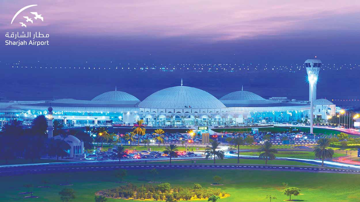 Image for the title: Sharjah Airport launches its new Sonic branding 