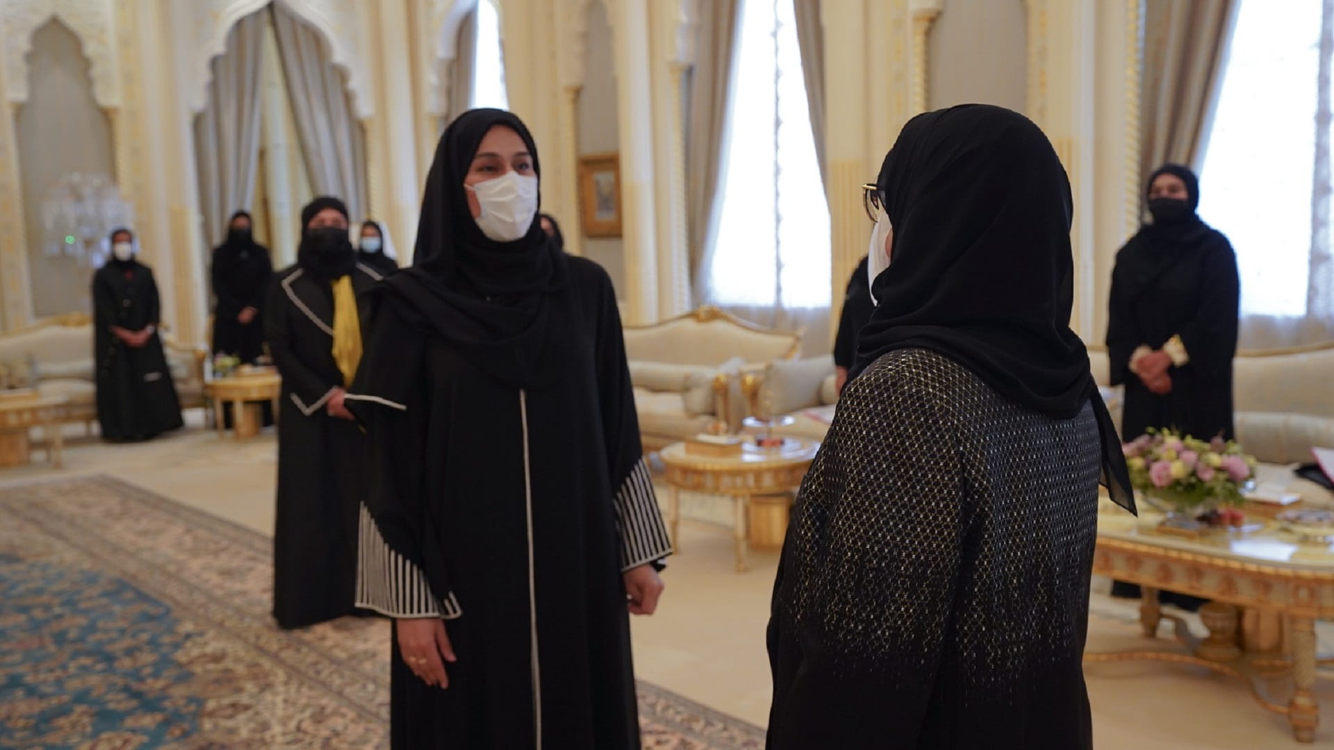 Image for the title: Jawaher Al Qasimi chairs meeting of UAE Girl Guides Association 