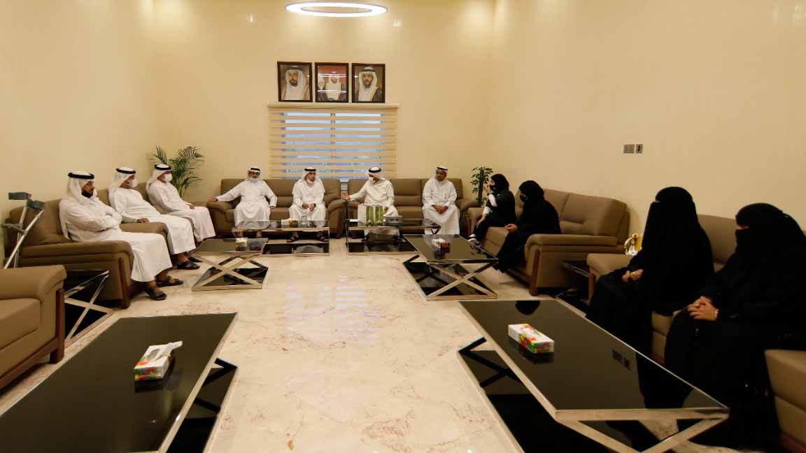 Image for the title: Khorfakkan for the Disabled celebrates champions of Tokyo 2020 