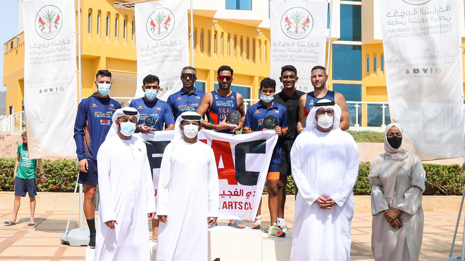 Image for the title: Khorfakkan Triathlon a huge success thanks to SCC 