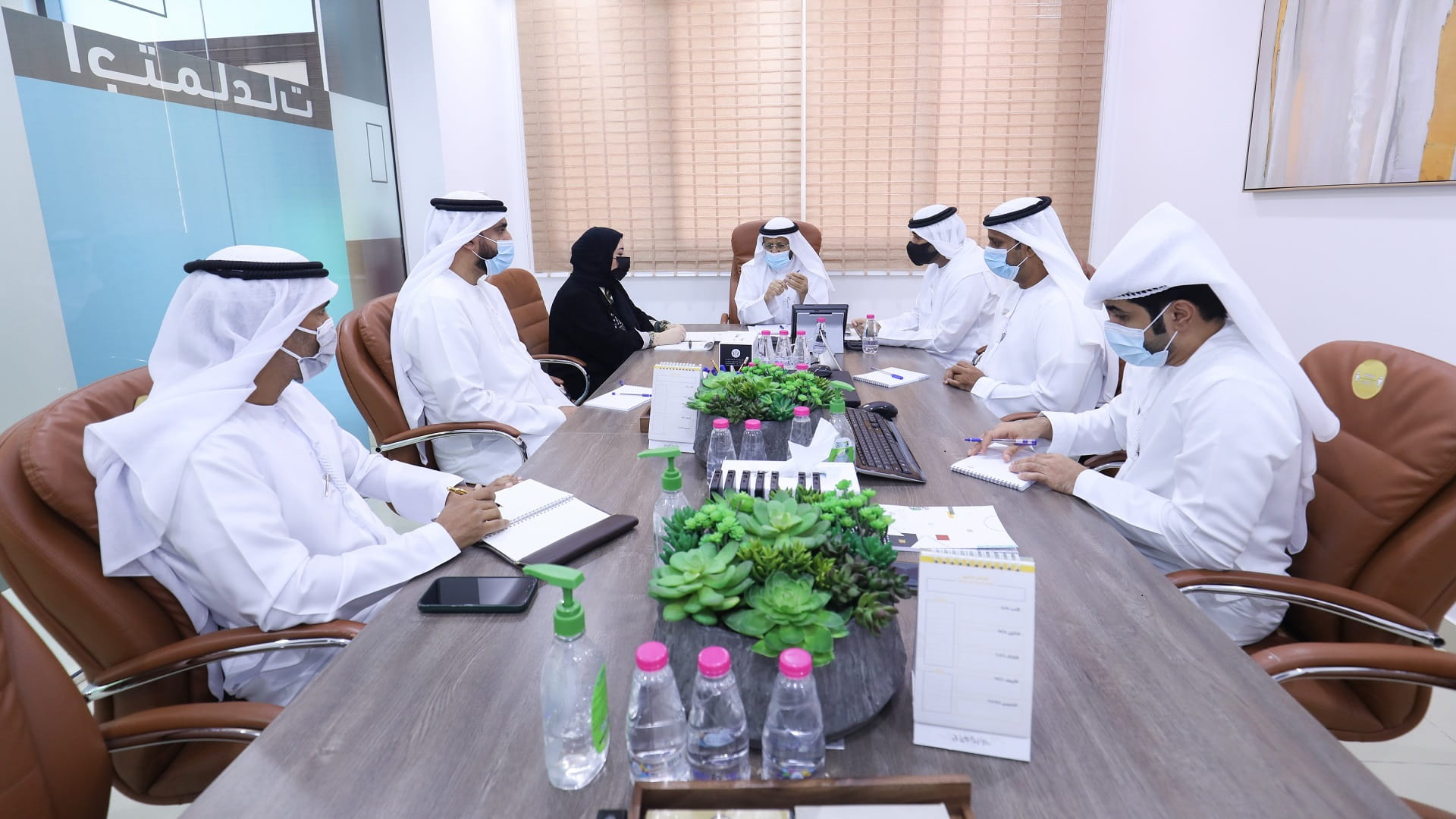 صورة بعنوان: "شؤون ضواحي الشارقة" تبحث تنظيم فعاليات للتوعية بالتهاب المفاصل 