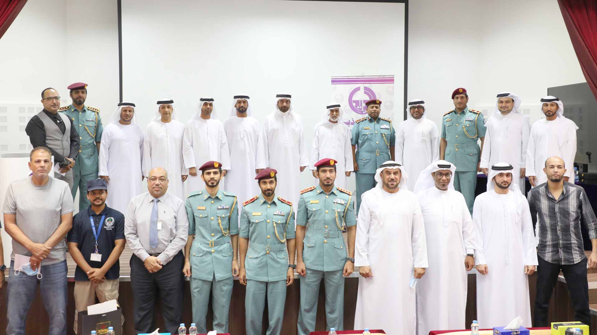 صورة بعنوان: نادي الذيد يشارك شرطة الشارقة ذكراها السنوية  