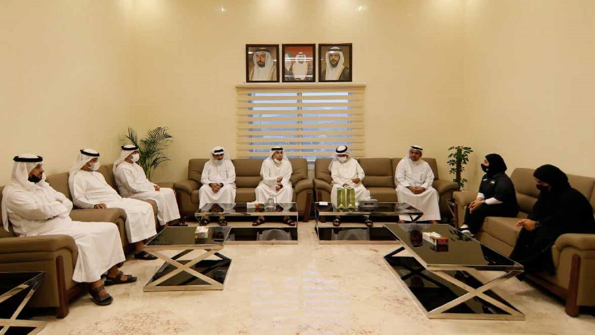 صورة بعنوان: "خورفكان للمعاقين" يحتفي بأمهات وبطلات النادي المشاركين في طوكيو  