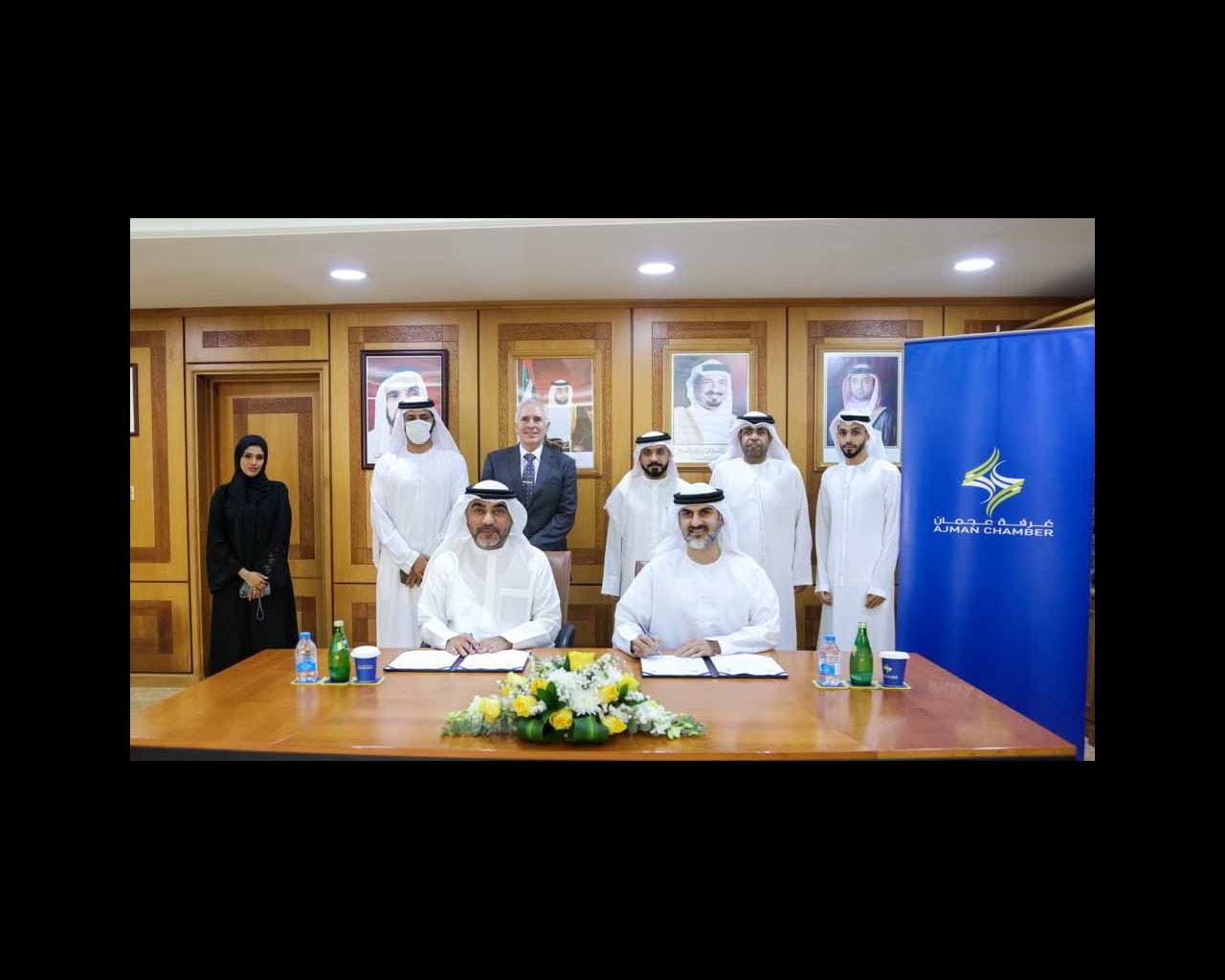 صورة بعنوان: تعاون بين مجمع الشارقة للبحوث والتكنولوجيا والابتكار وغرفة عجمان 