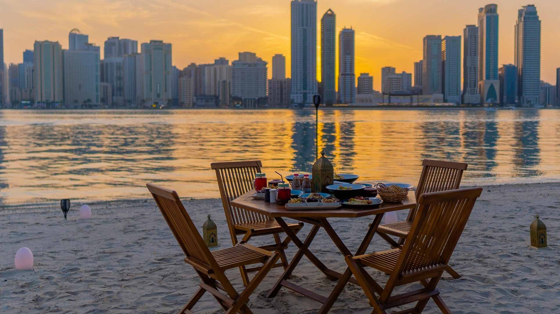 Image for the title: Sharjah's Al Noor Island offers an exclusive Iftar experience 