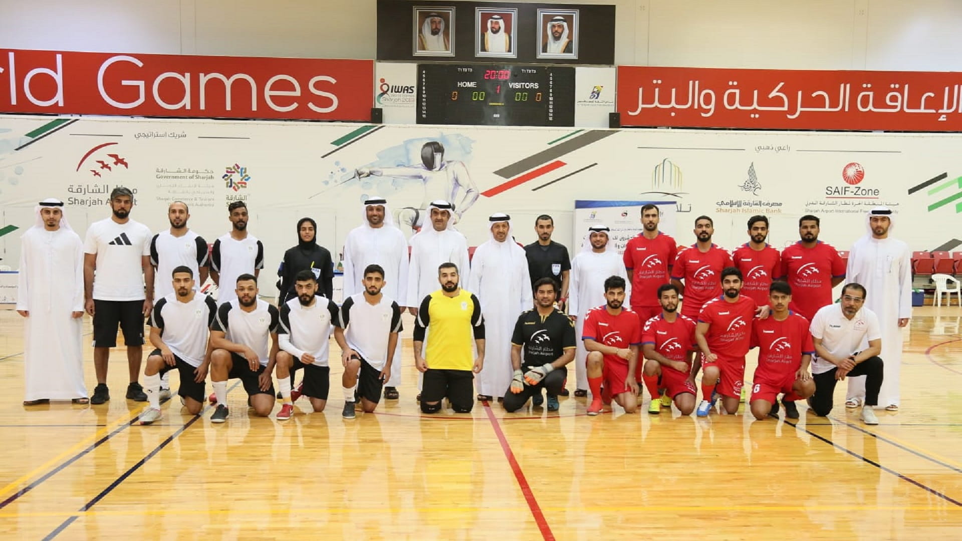 صورة بعنوان: افتتاح أنيق لبطولة المؤسسات الحكومية لكرة القدم بالشارقة  