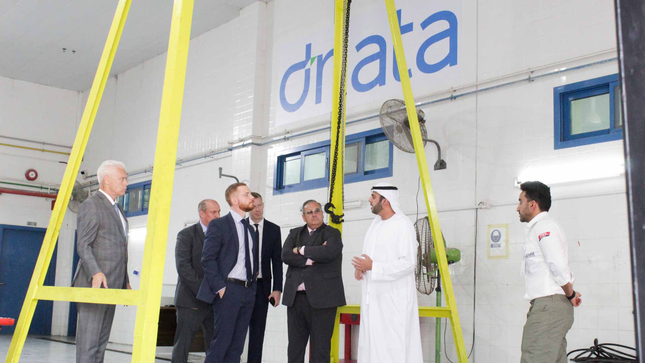 Image for the title: Rafid signs 5 year agreement with Dnata GSE 