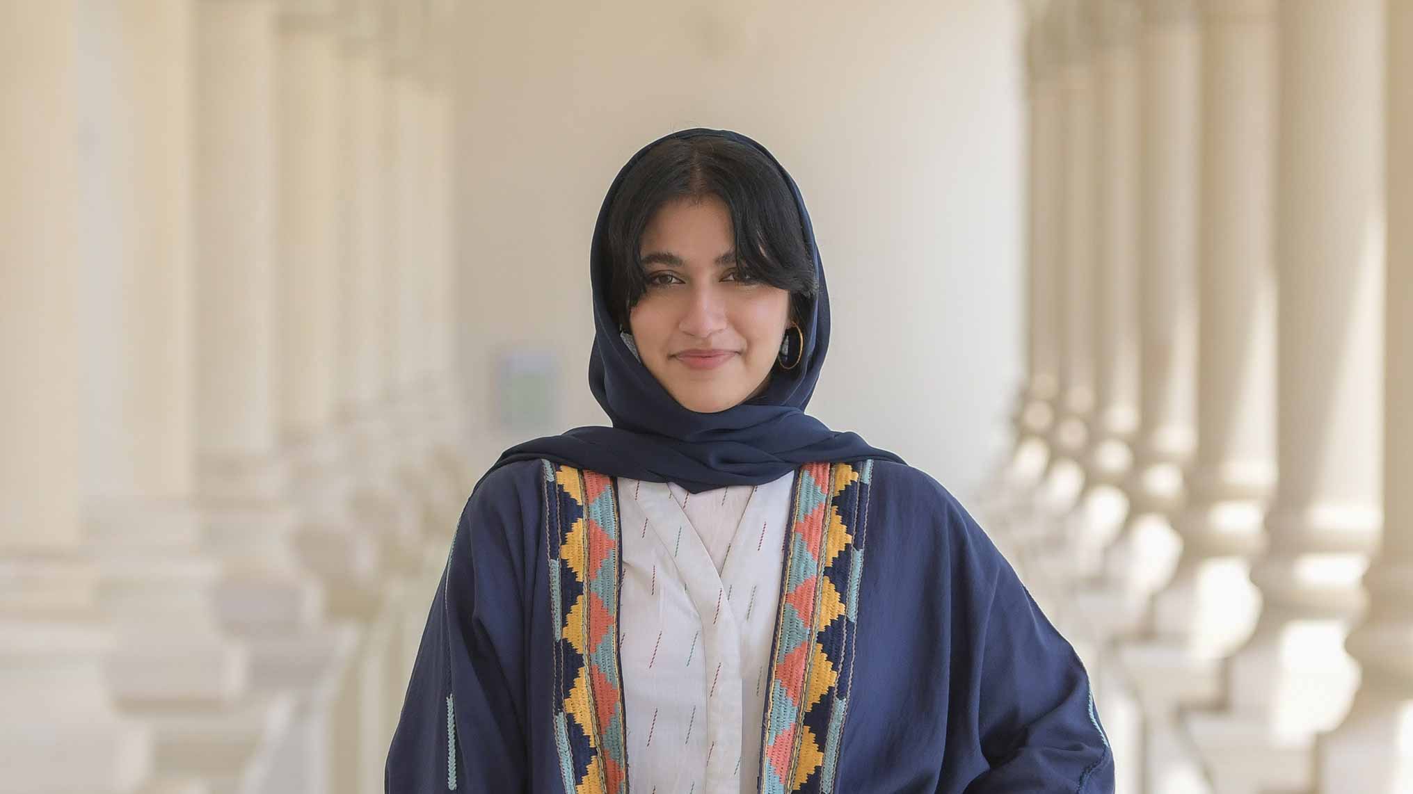 Image for the title: AUS Emirati student’s achievements gain Int’l recognition 