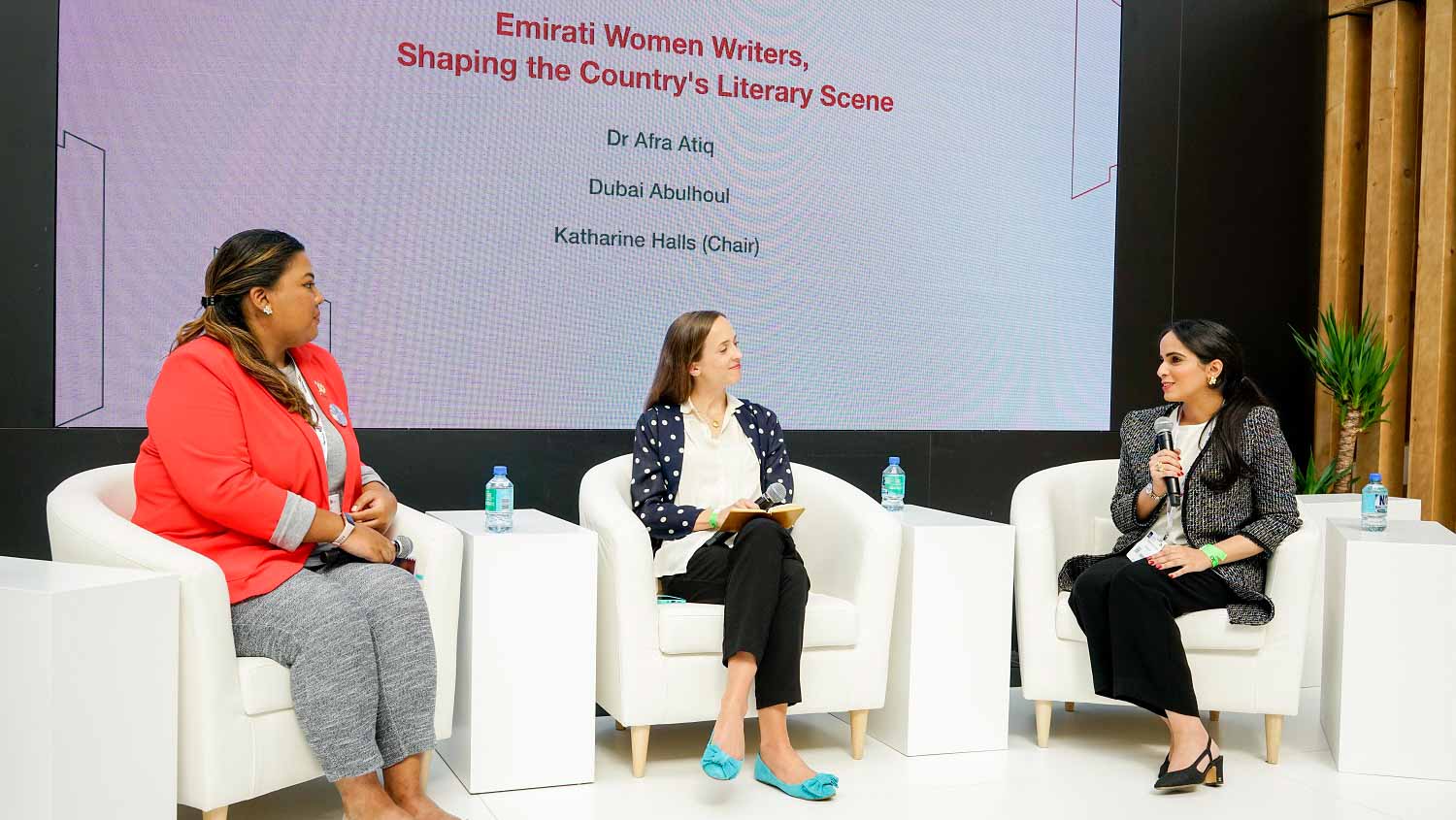 Image for the title: Sharjah highlights role of female Emirati writers at LBF 