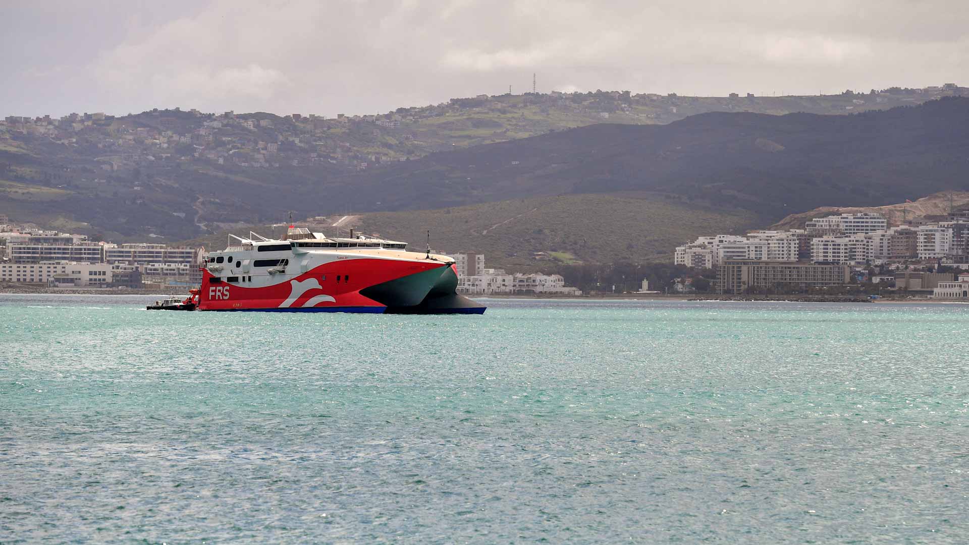 Image for the title: Ferries resume between Morocco and Spain 