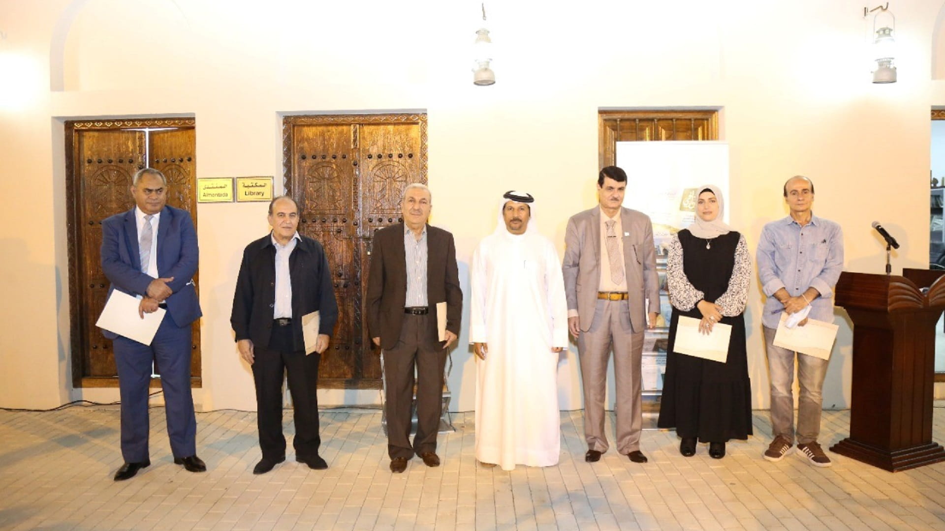 صورة بعنوان: وسط أجواء إيمانية.. بيت الشعر في الشارقة ينظم أمسية رمضانية 