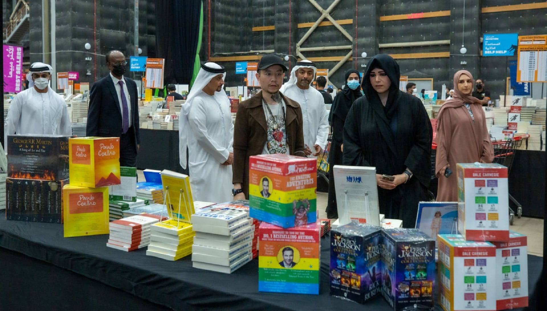 صورة بعنوان: لطيفة بنت محمد تفتتح معرض "بيج باد وولف" 2022 