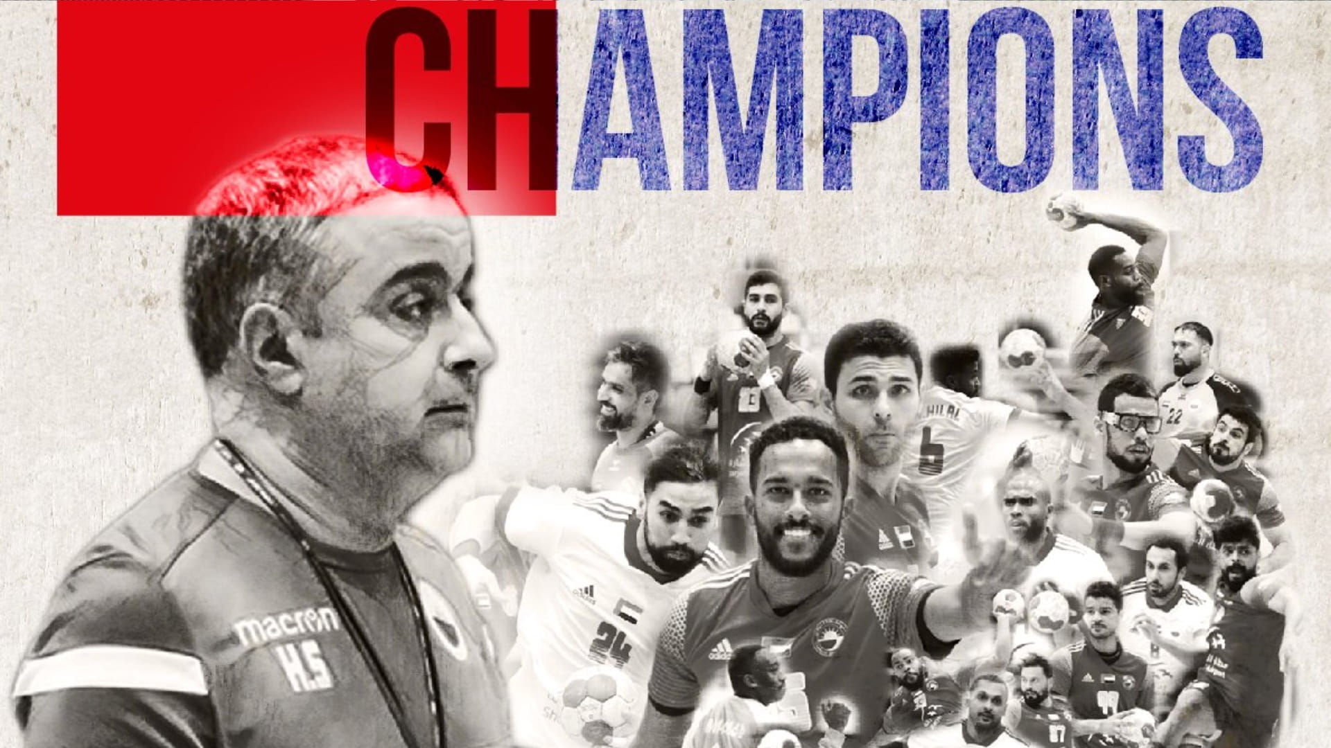 Image for the title: Sharjah Club wins title of UAE President for Handball 