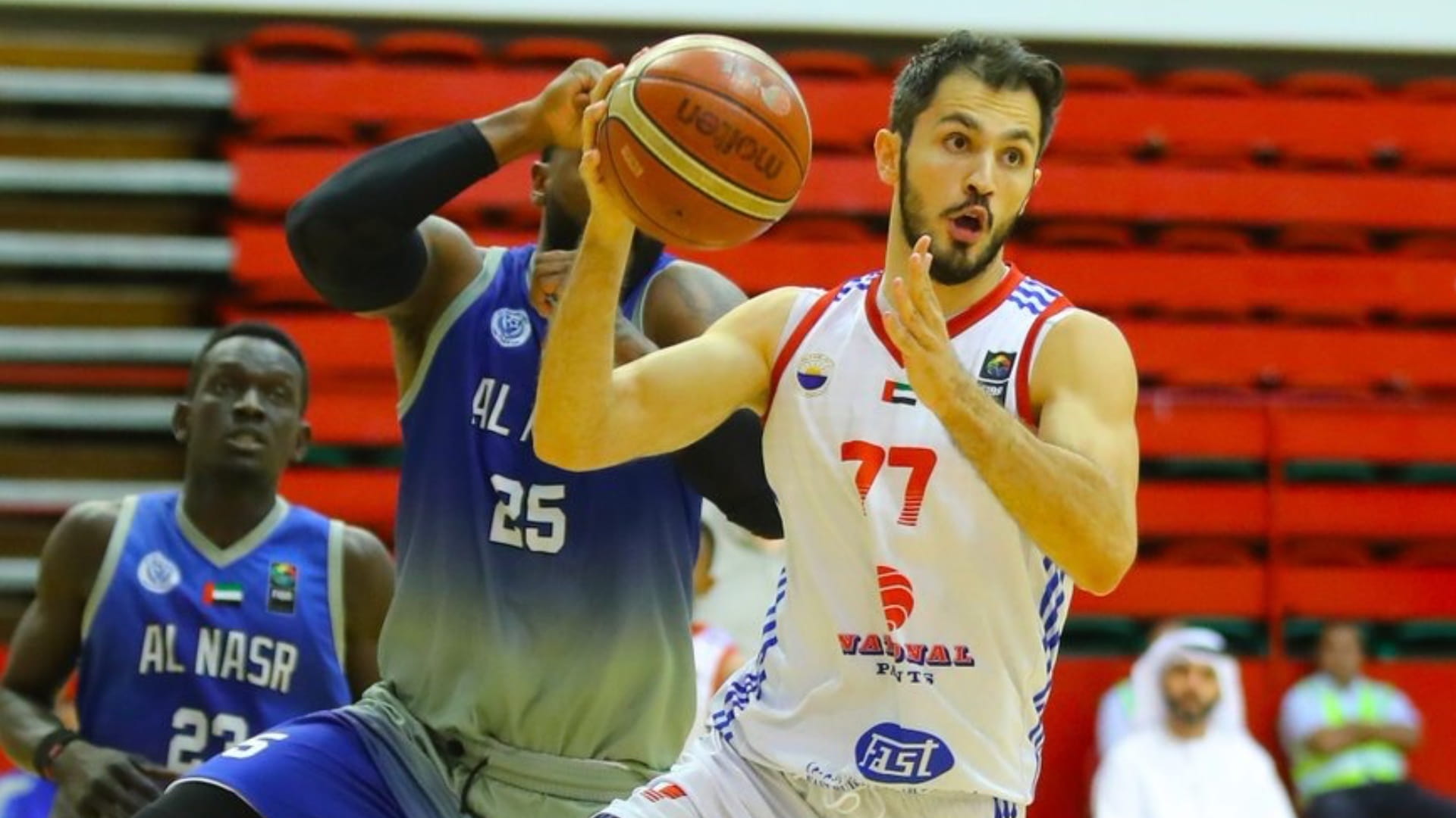 صورة بعنوان: الشارقة يتأهل لنهائي كأس نائب رئيس الدولة لكرة السلة 