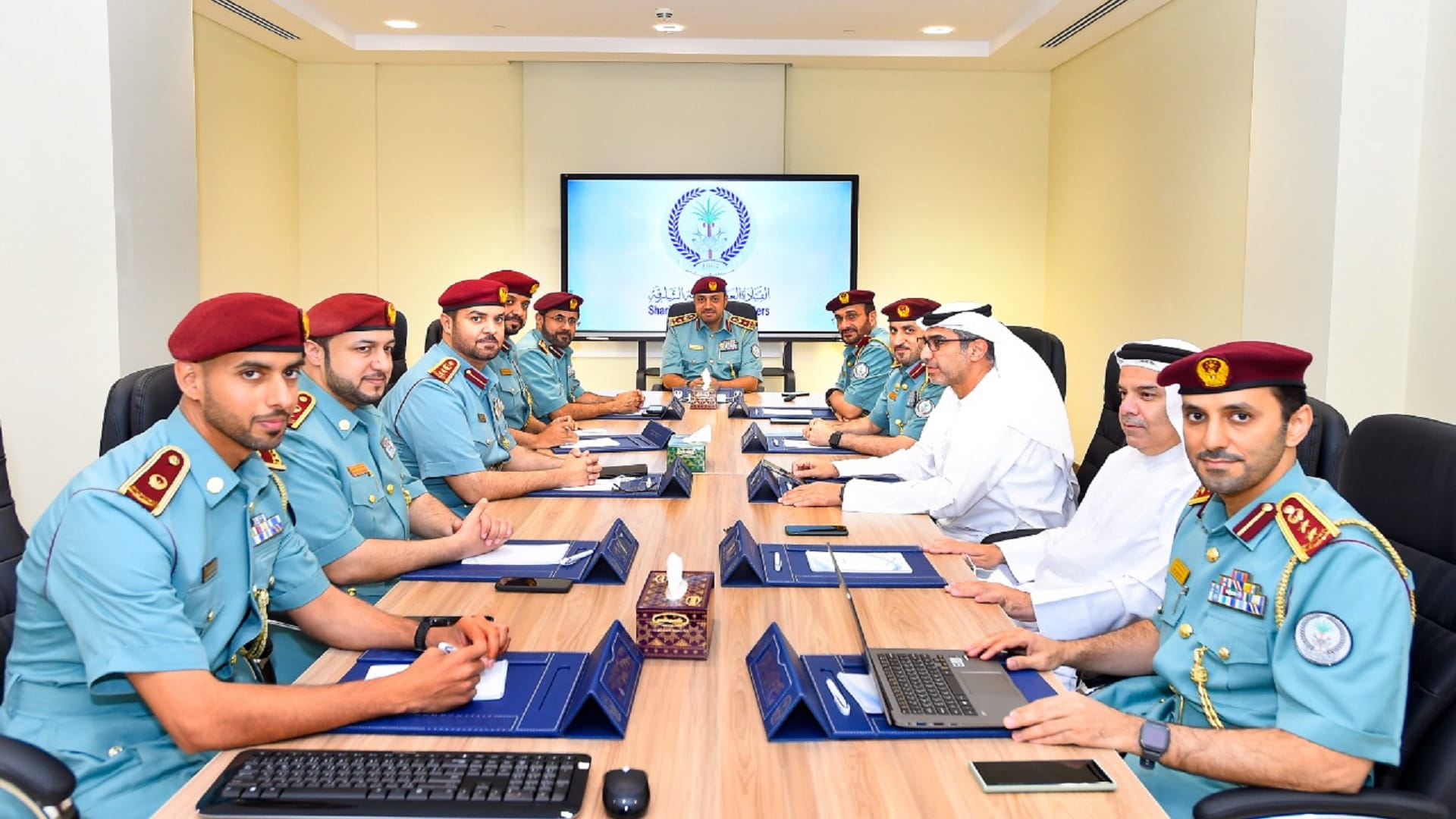 Image for the title: Bin Amer chairs meeting of Higher Command Committee of SP 